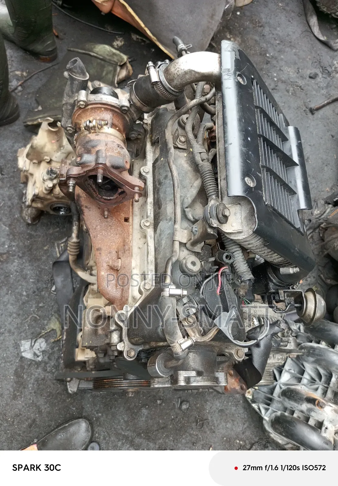 Complete Diesel Engine for Toyota Yaris 1nd