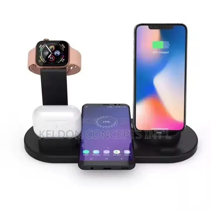 6 in 1 Charging Station Promo Moq :20pcs