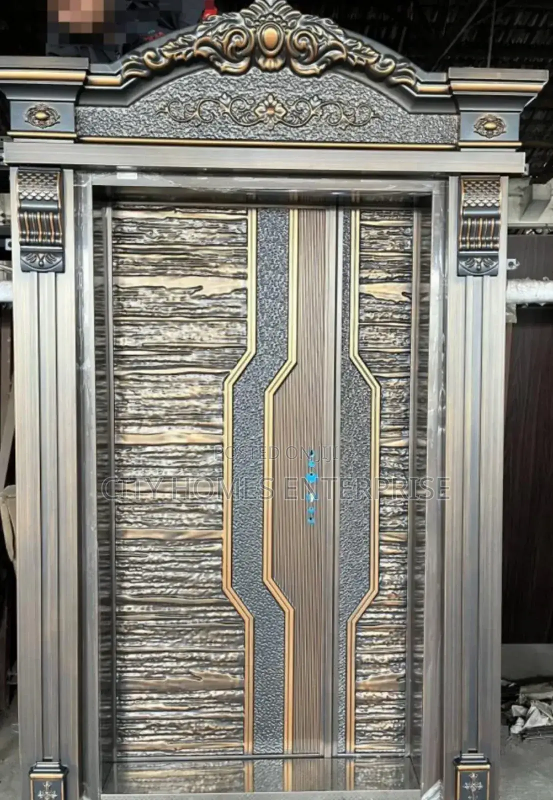 Standard Anticorrosive Entrance Security Ark Door 4x7