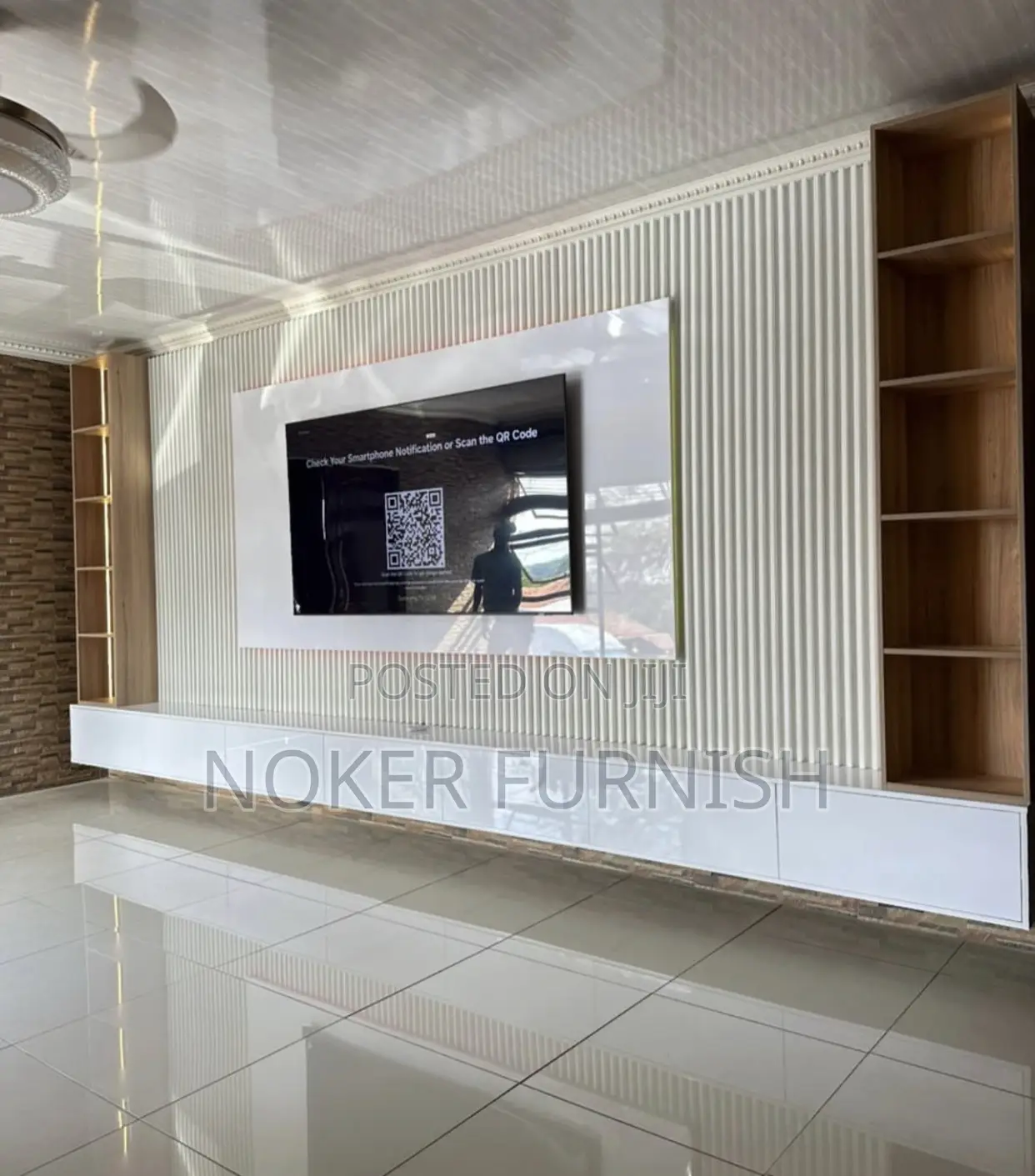Tv Console With Lights