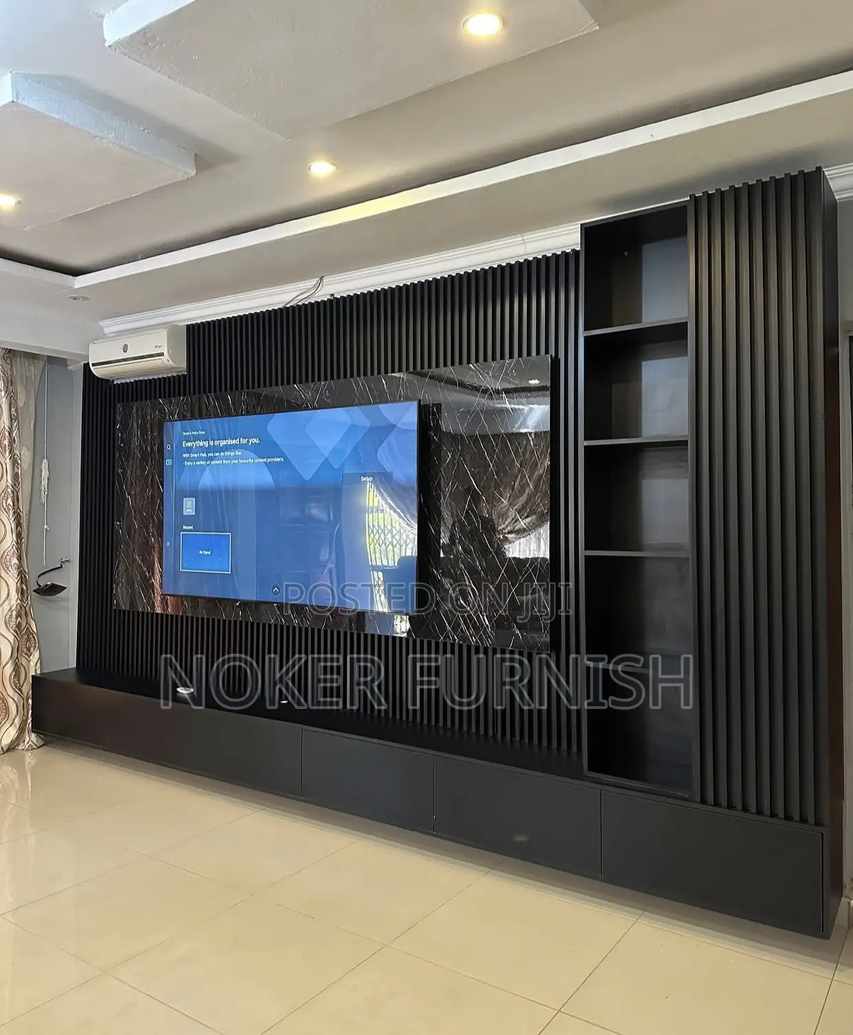 Luxury Panel Wall Tv Stand