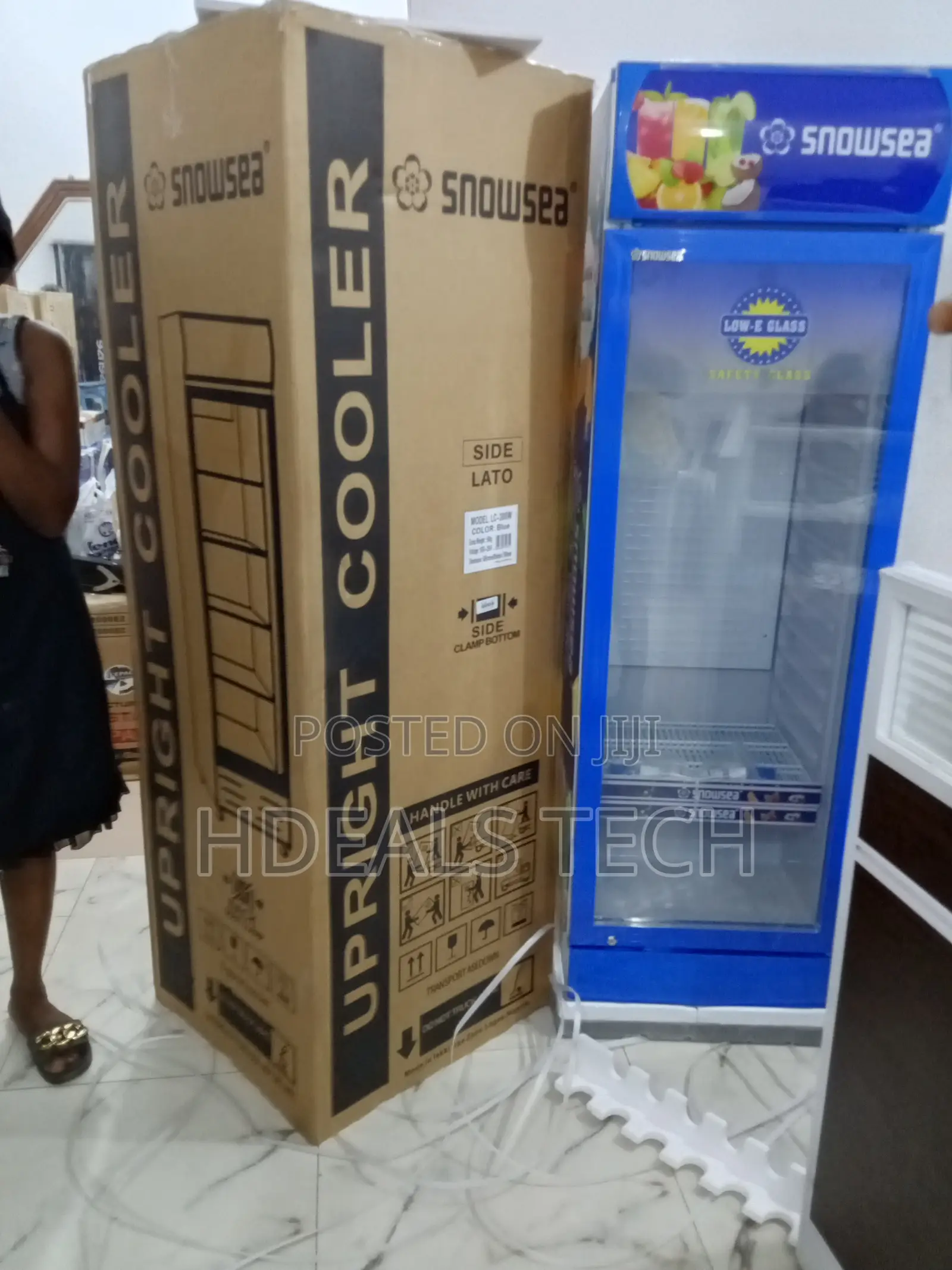 Snowsea Lc-300w Upright Freezer - Minimalist Design