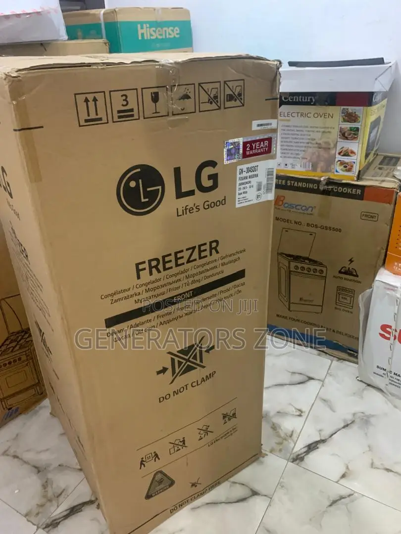 Lg 168l White Freezer Gn304sqgt - Built to Cool, Made to Las