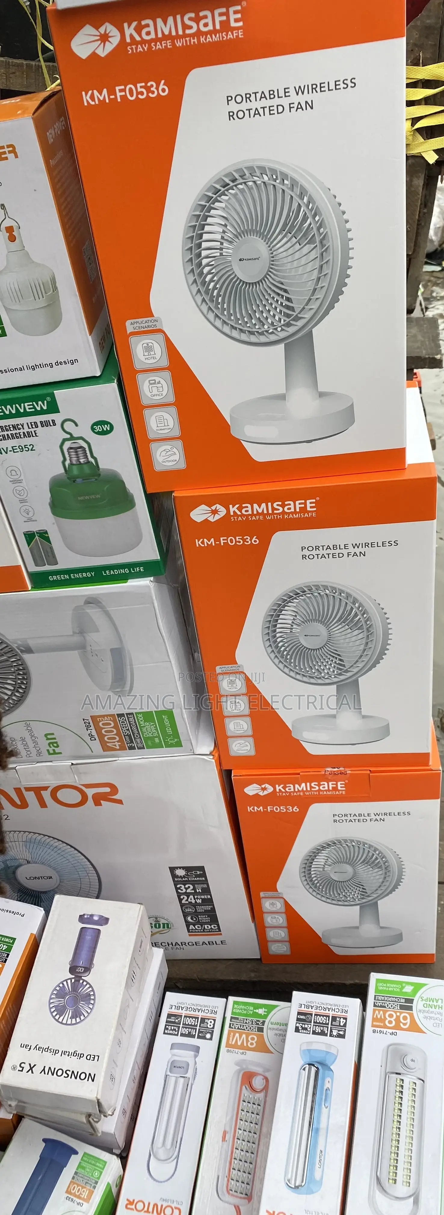 Rechargeable Fans