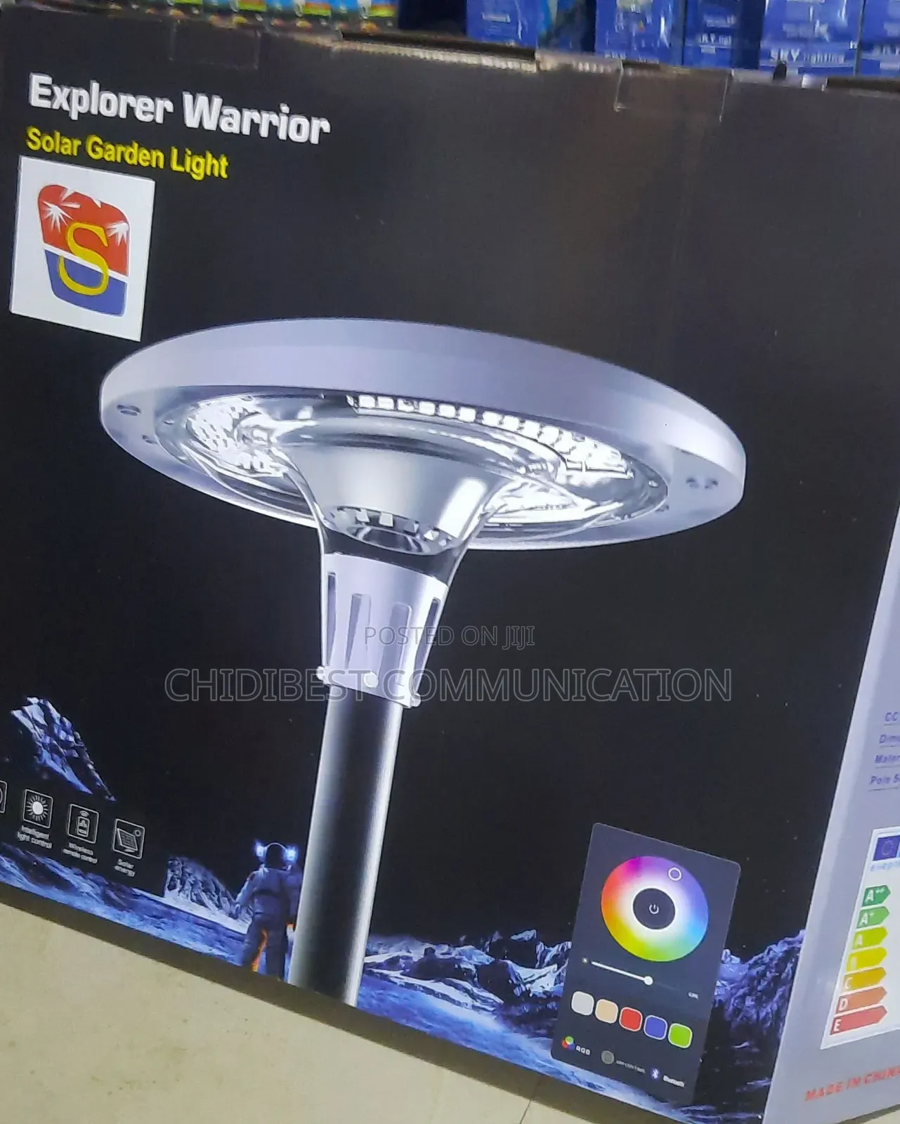 Explorer Warrior Solar Garden Light Is Available