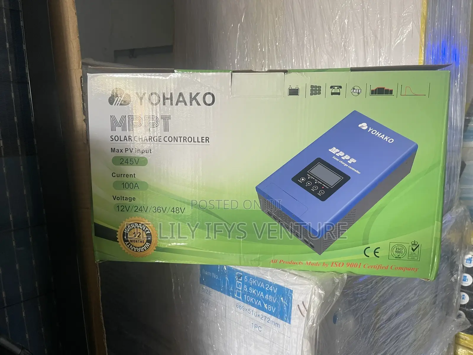 Yohako MMPT Charge Controller 100 Ah