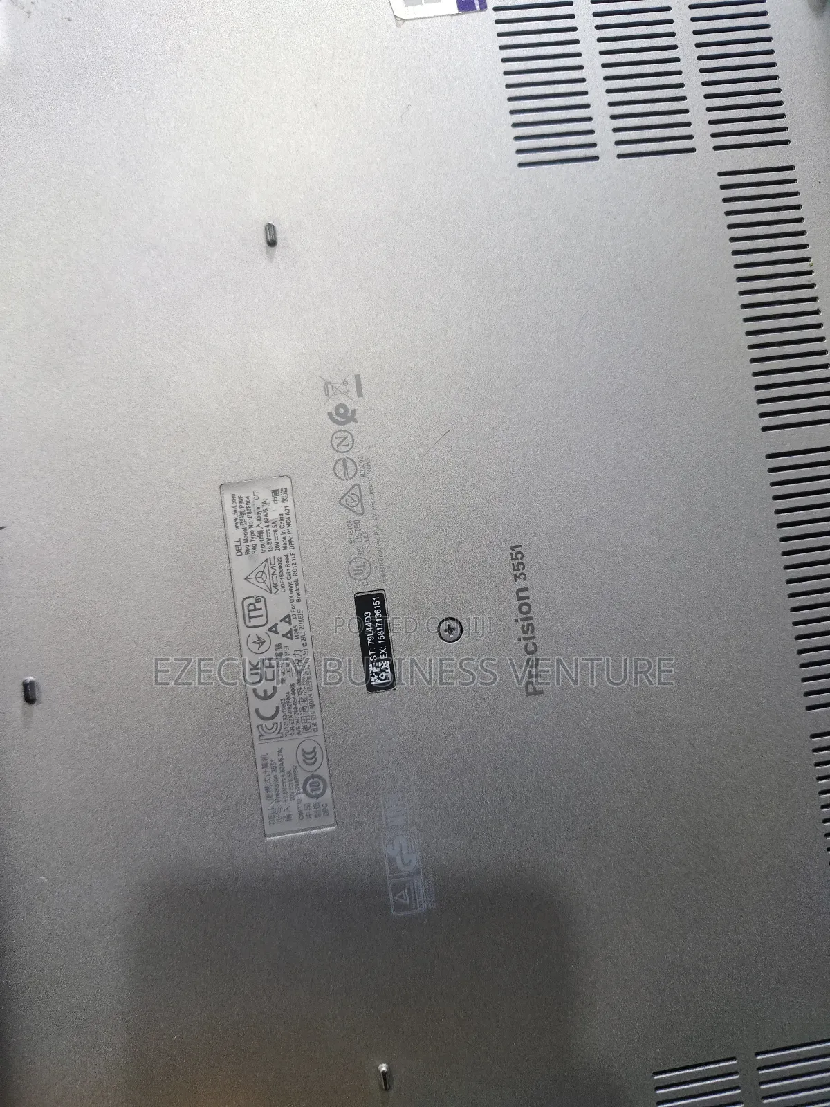 Laptop Dell Precision 15 3551 32GB Intel Core i7 SSD 512GB
