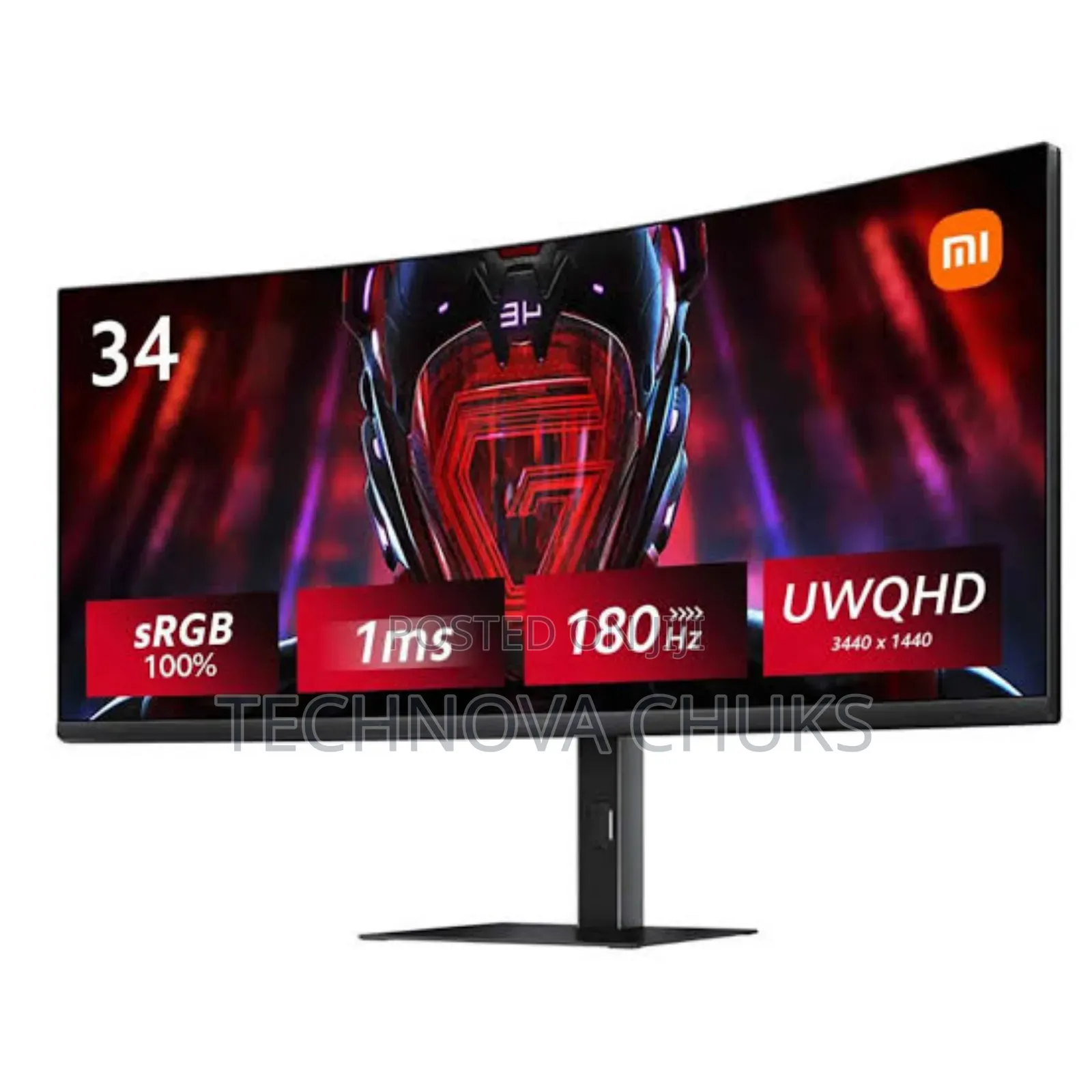 Xiaomi Redmi 34" Curved Gaming Monitor G34wq 180hz 1ms