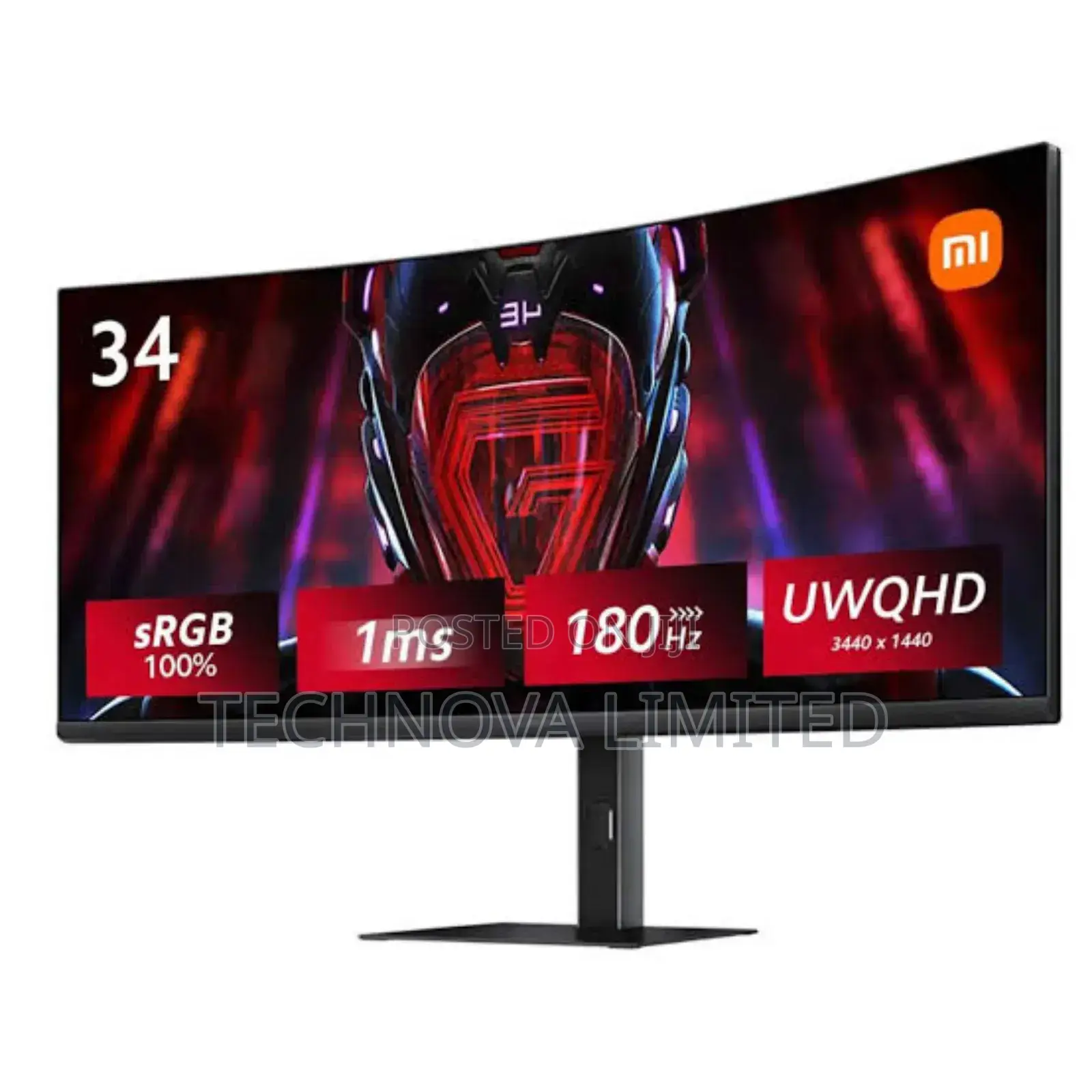 Xiaomi Redmi 34" Curved Gaming Monitor G34wq 180hz 1ms