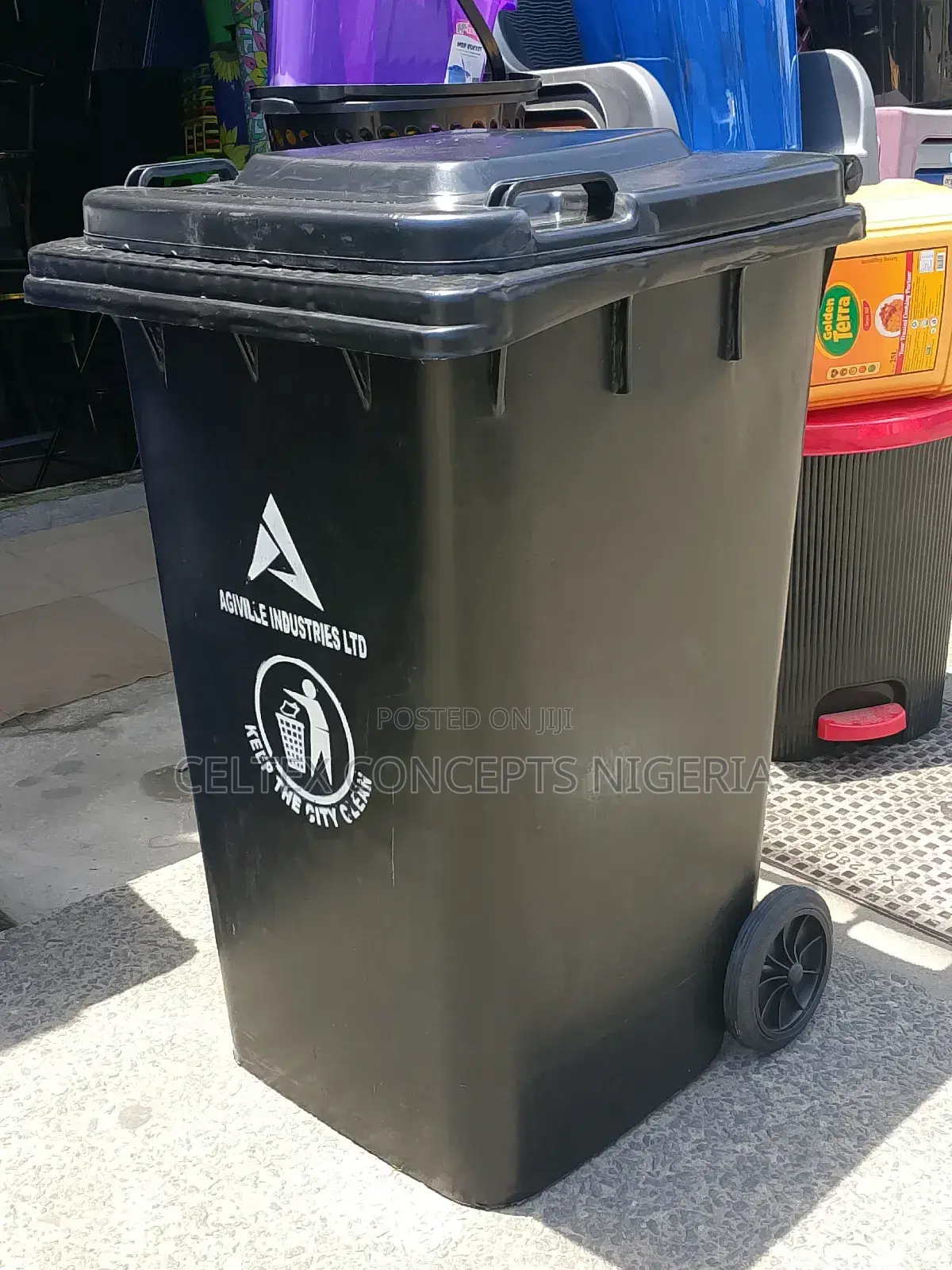 240 Litres of Waste Bin