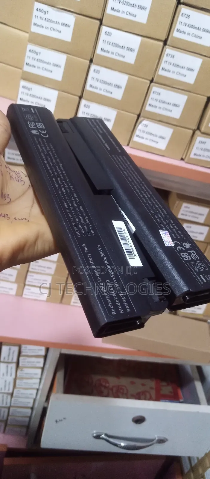 HP Compaq Business Notebook Nc6100 Series of Battery.