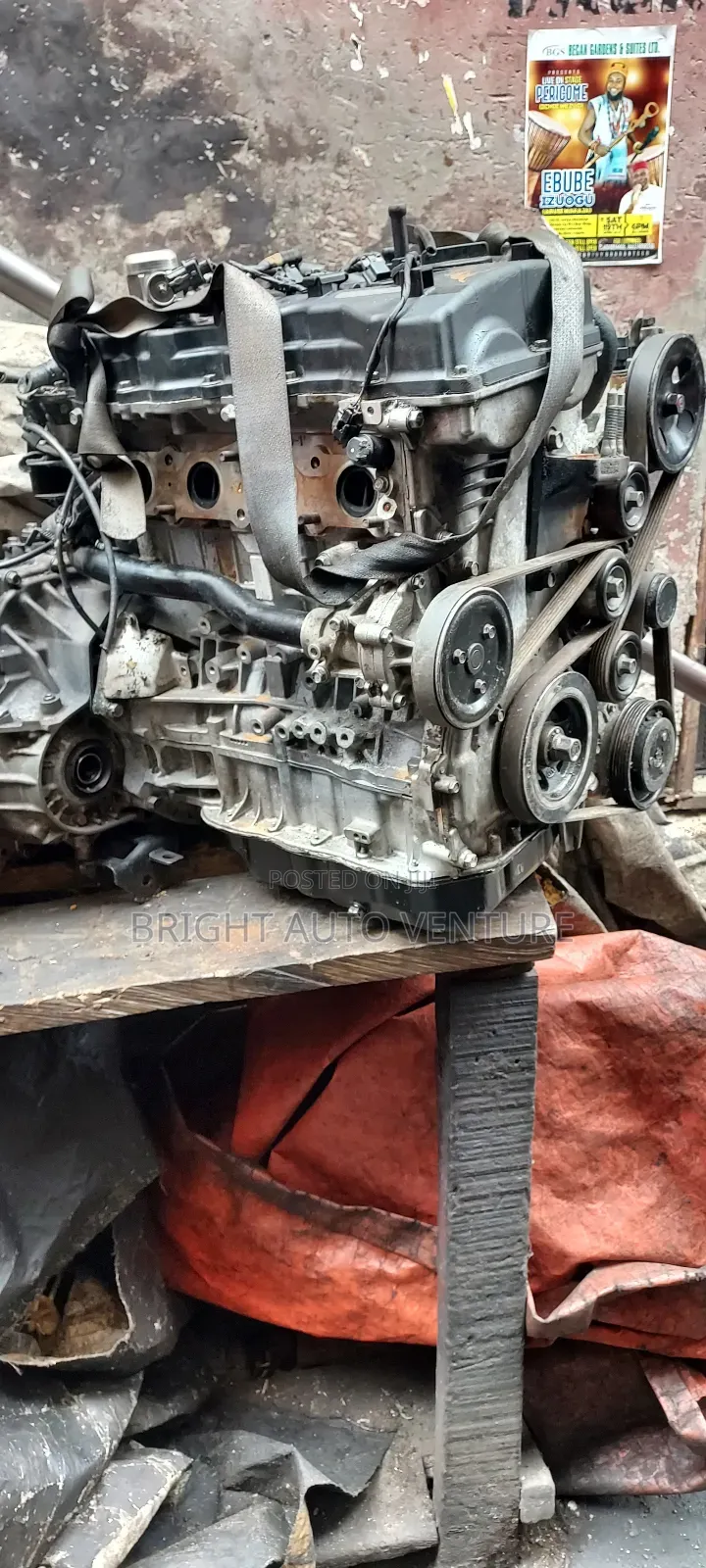 Complete Engine Hyundai Sonata 2.4l Santafe, Ix35,Tucson