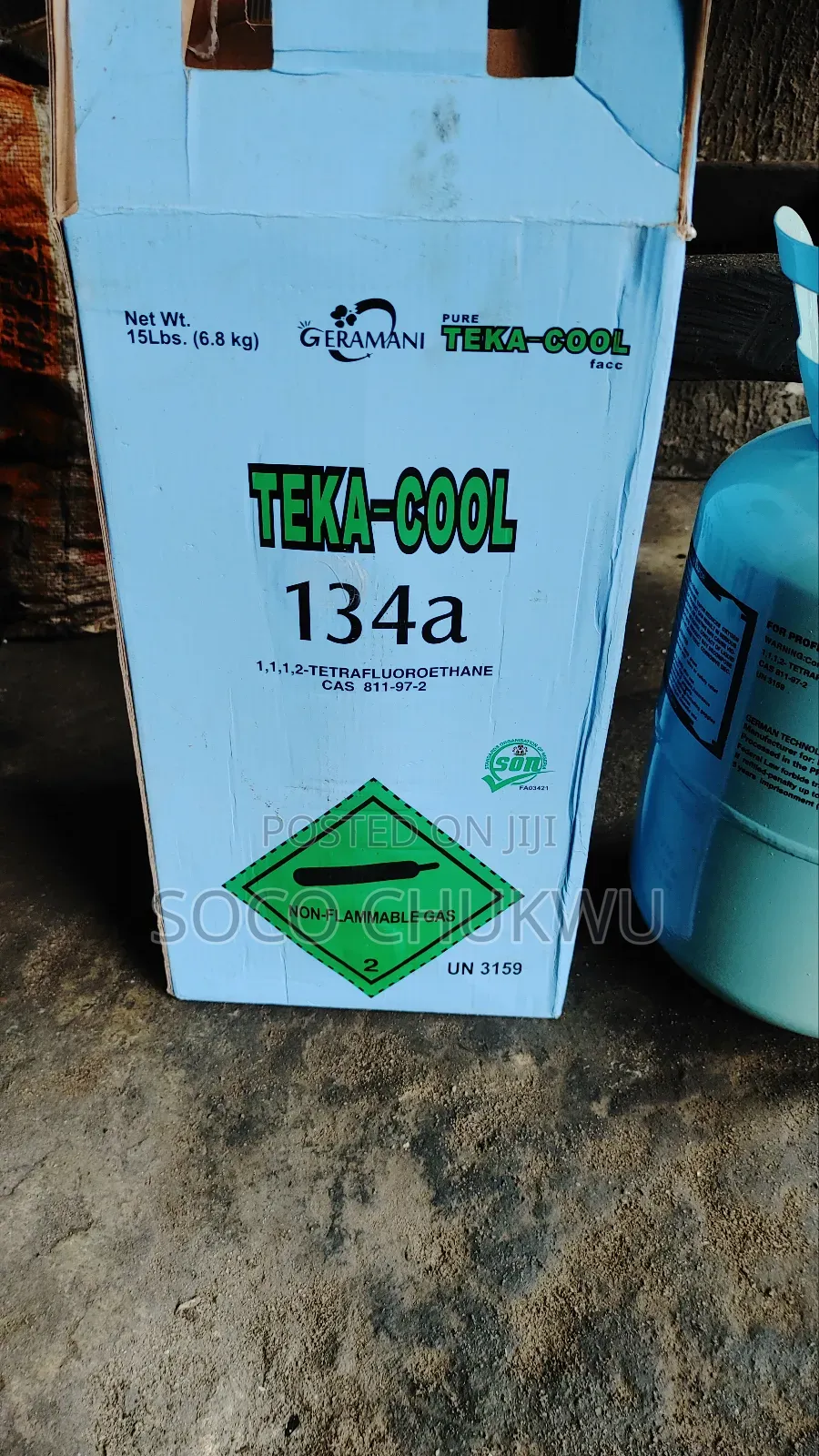 Ac Cylinder Gas Teka Cool 134a