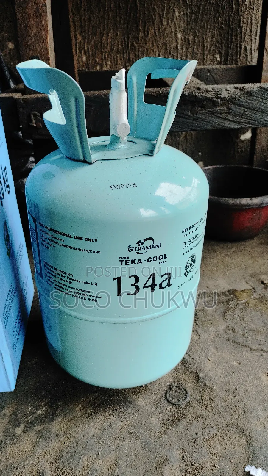 Ac Cylinder Gas Teka Cool 134a