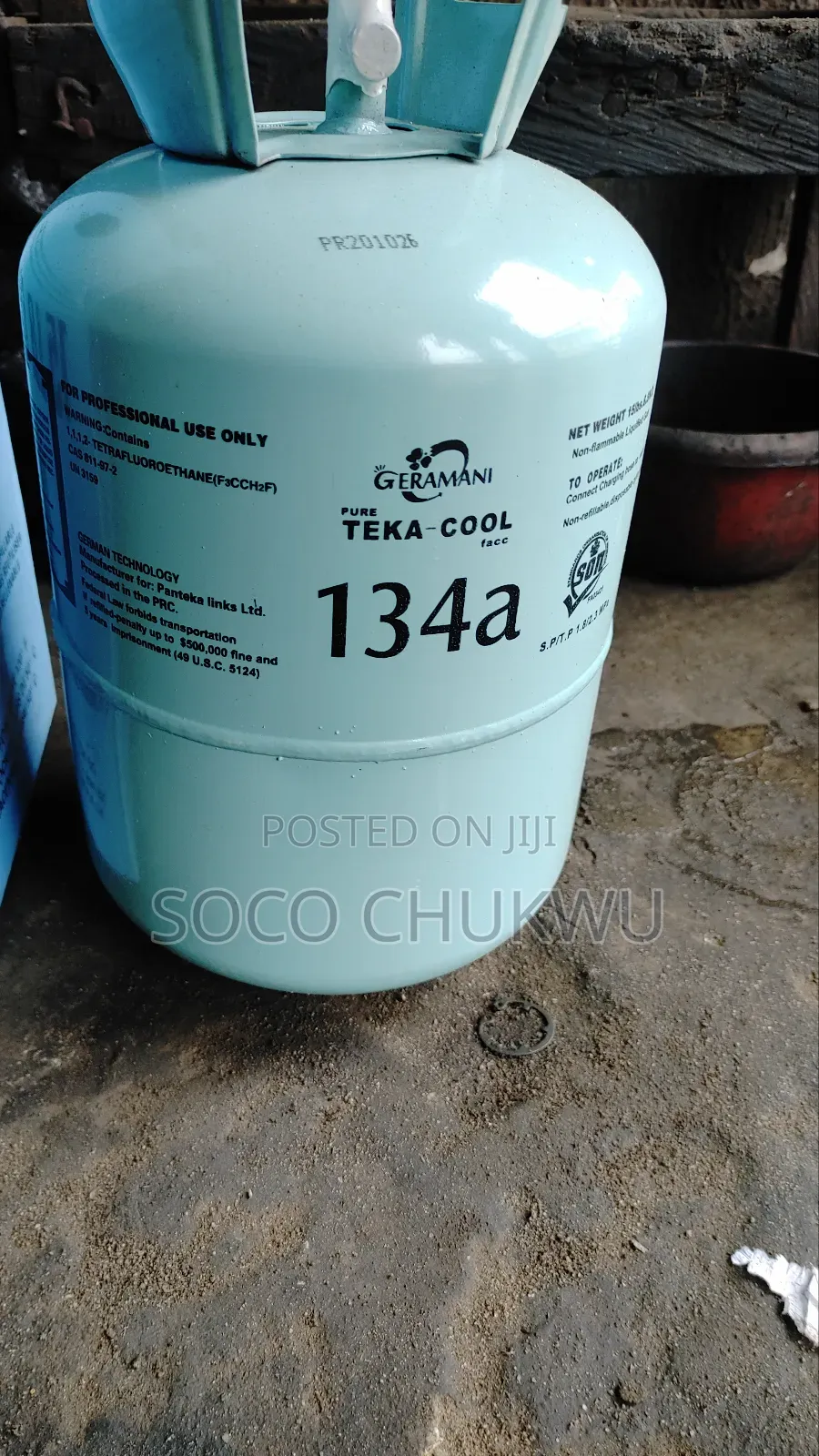 Ac Cylinder Gas Teka Cool 134a