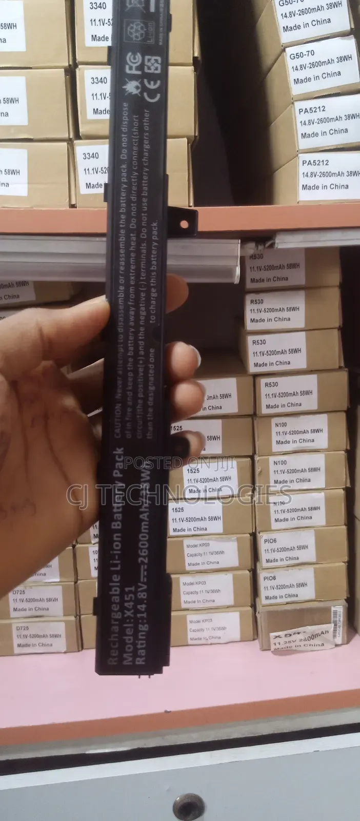 ASUS X551, X451 Series Battery.