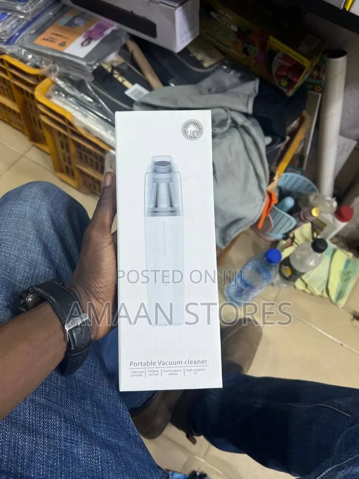 Portable Cordless Car Vacuum Cleaner