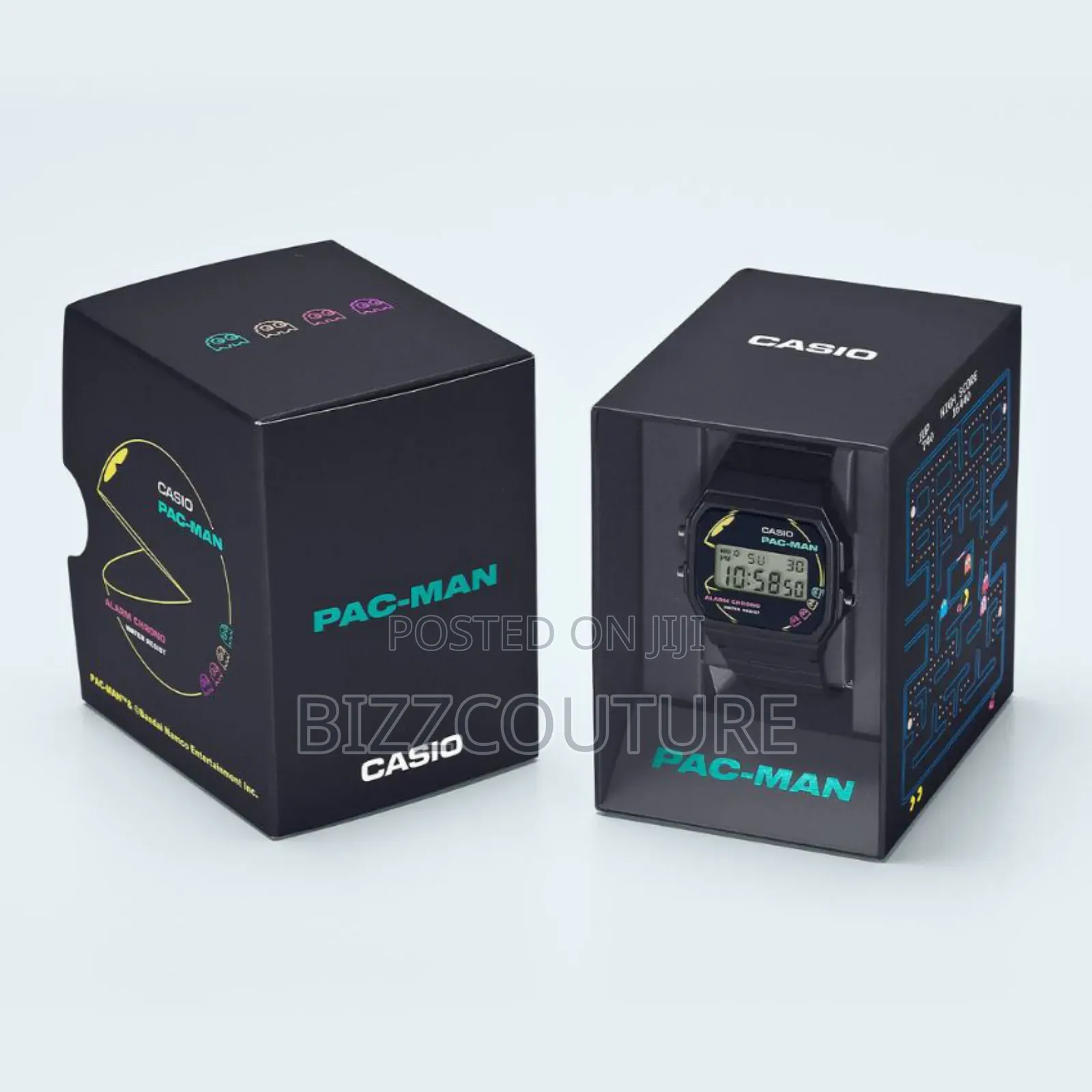 Casio Vintage X Pac-Man F-91wpc-1adr Illuminator Watch