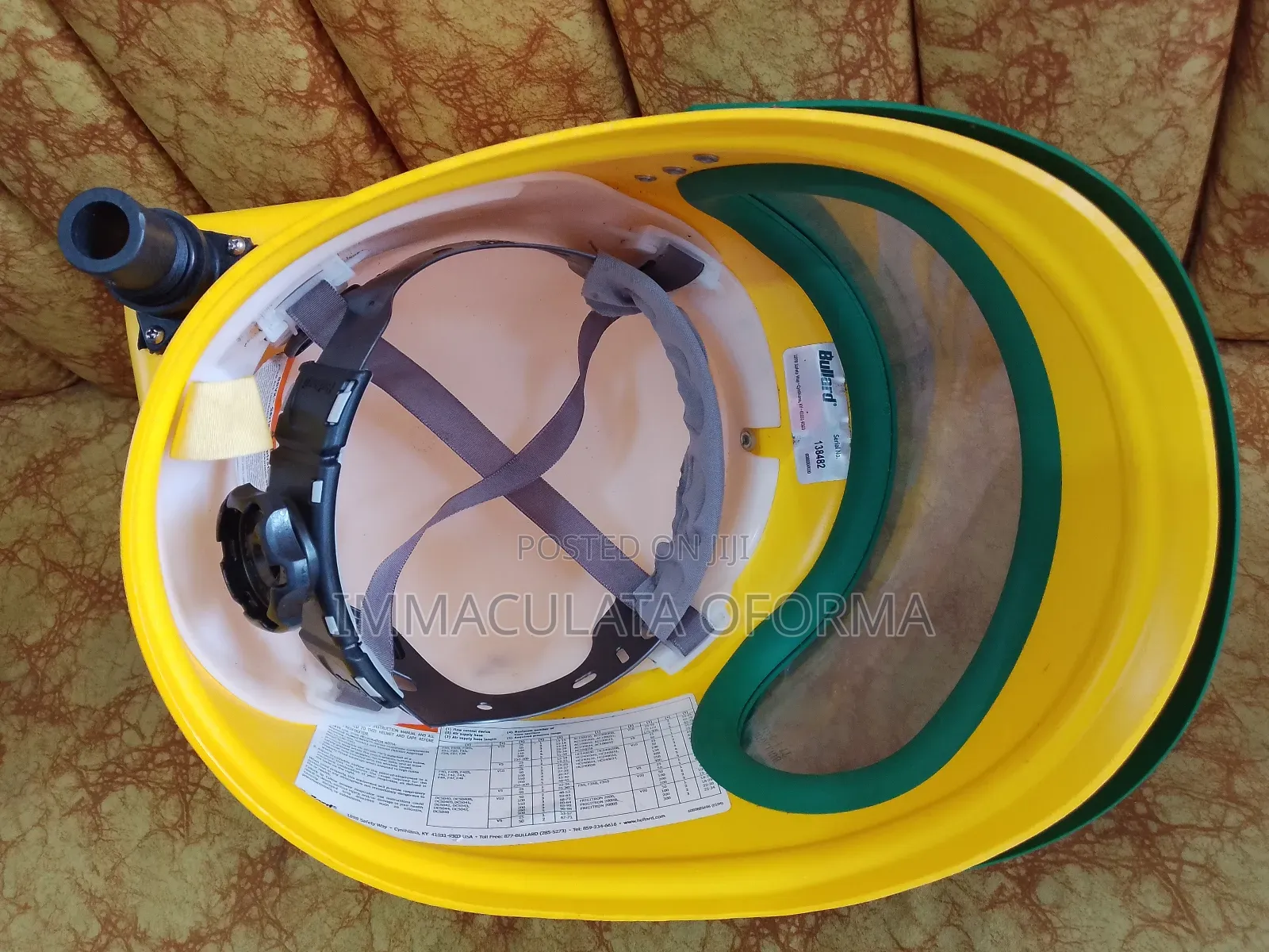 Bullard Gvx Blasting Respirator Helmet