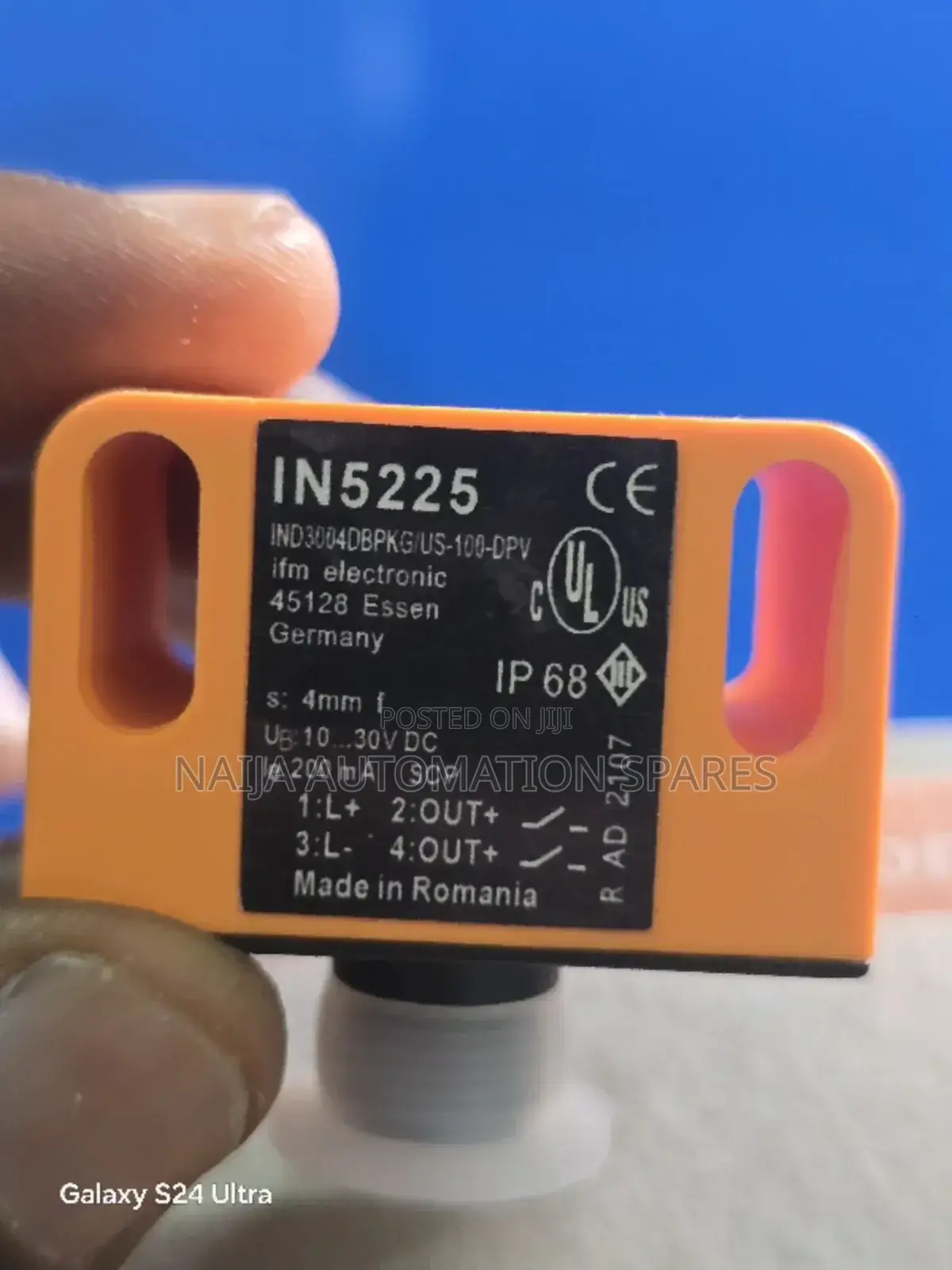 Ifm Inductive Dual Sensor for Valve Actuators | In5225