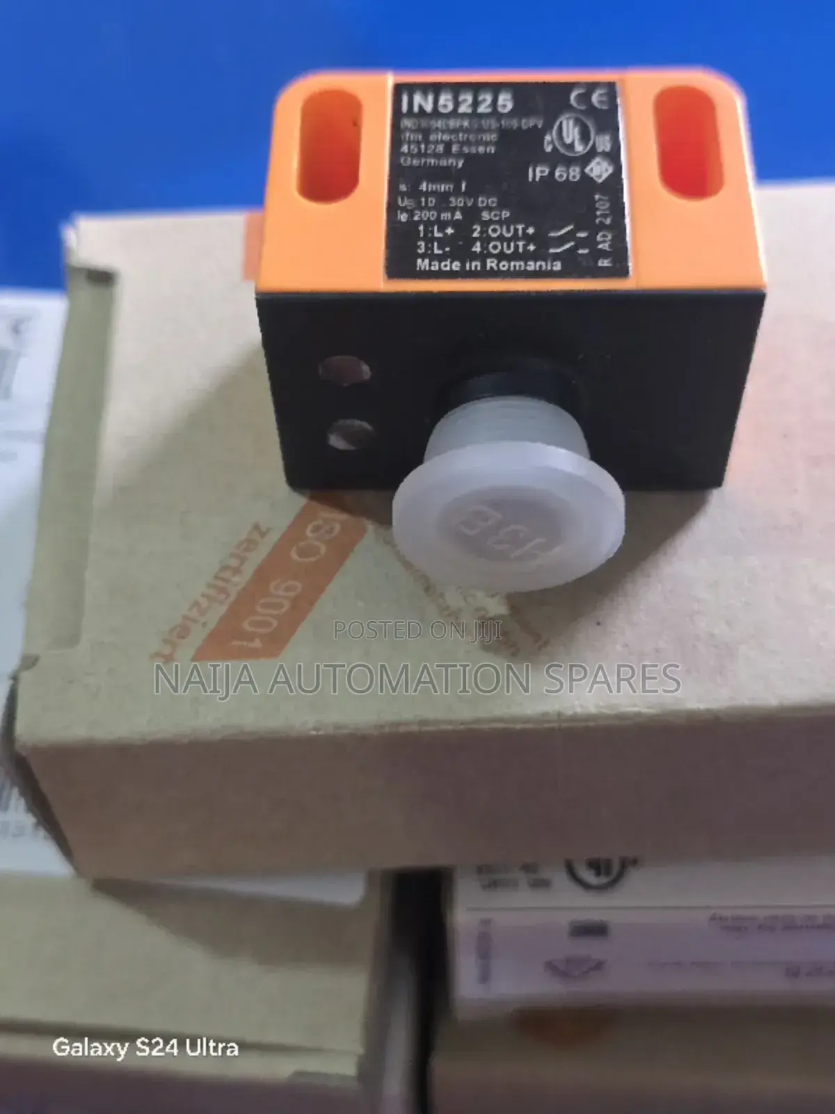 Ifm Inductive Dual Sensor for Valve Actuators | In5225