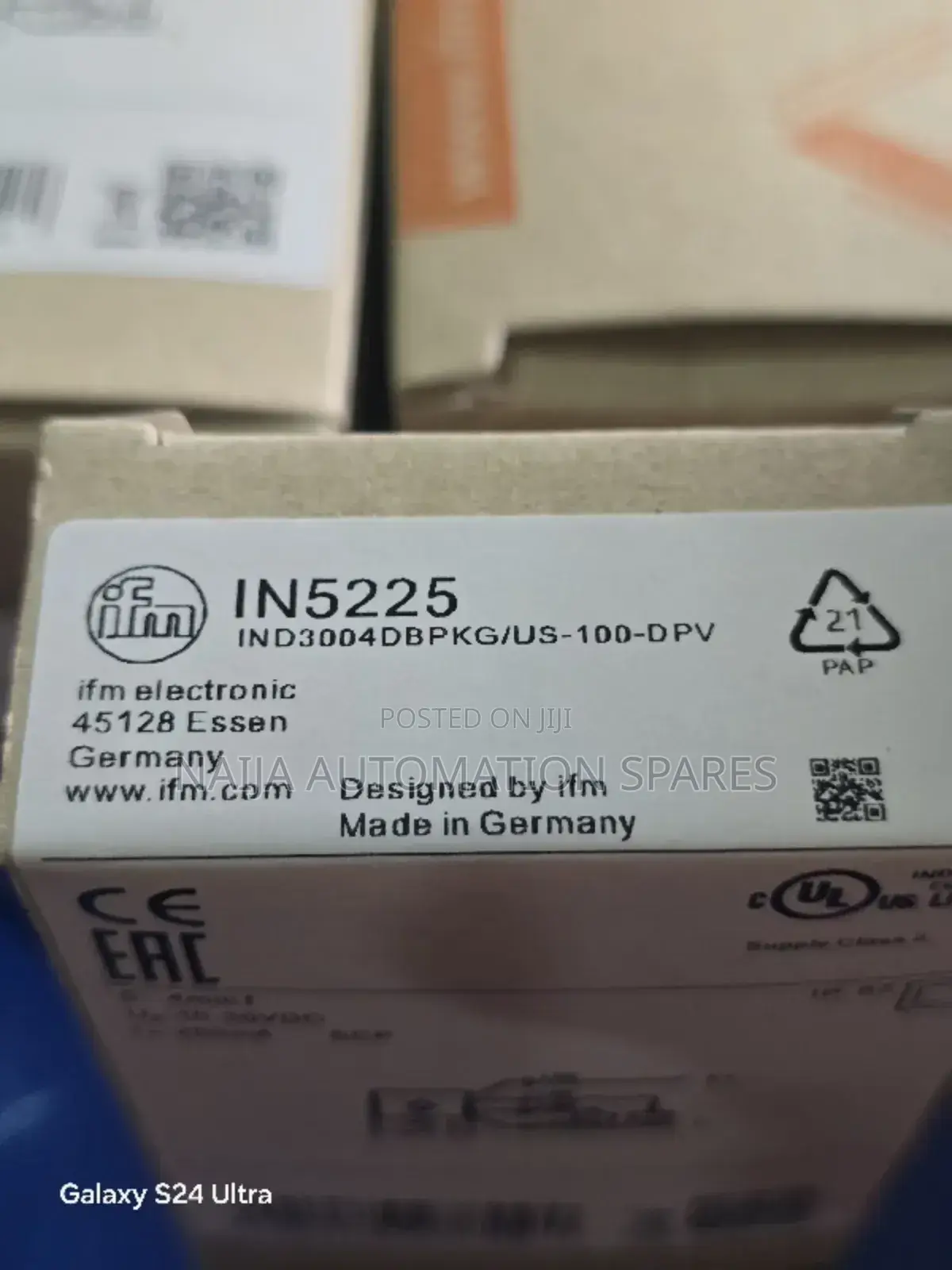 Ifm Inductive Dual Sensor for Valve Actuators | In5225