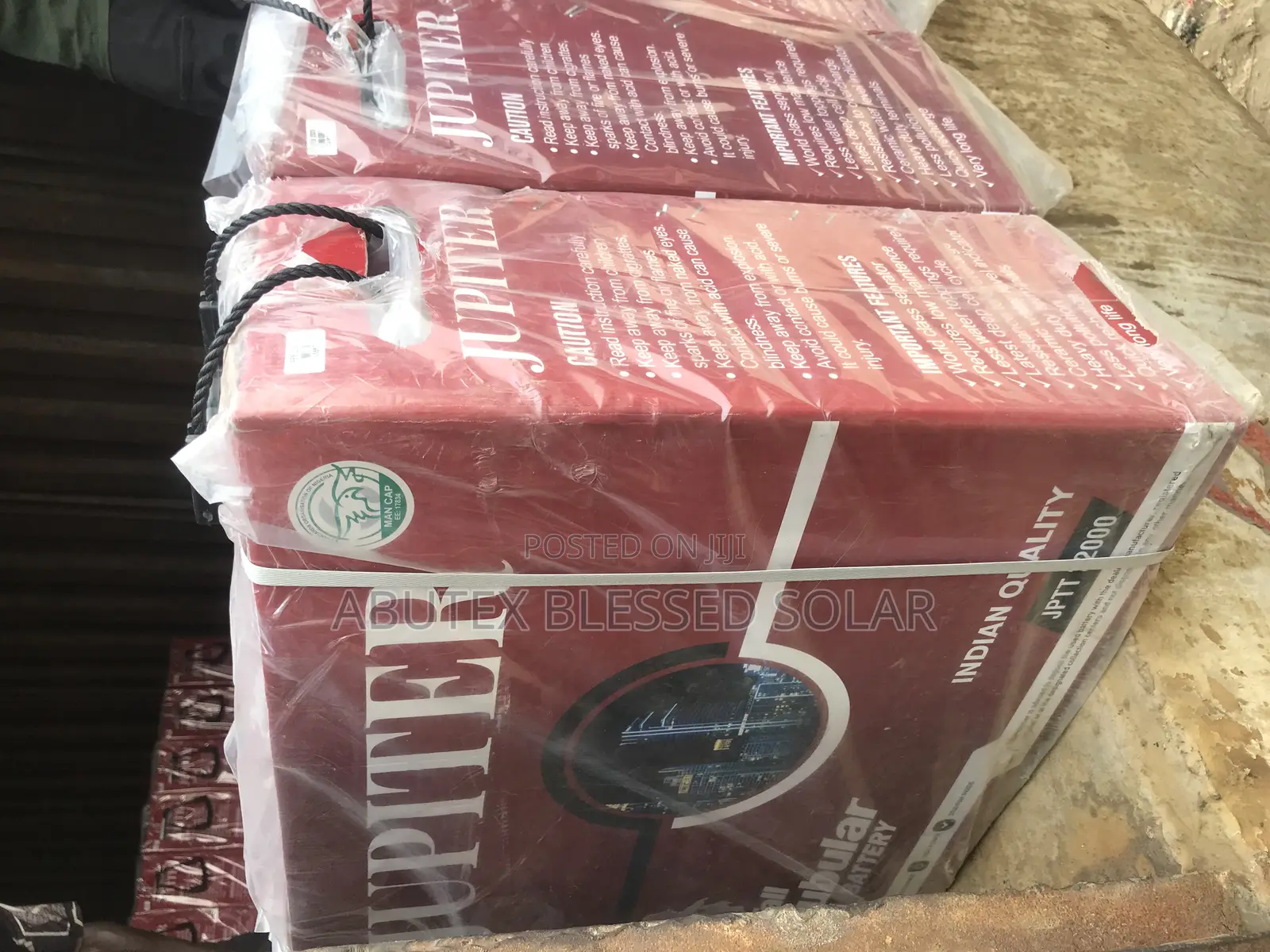 220ah 12v Jupiter Tubular Battery Indian