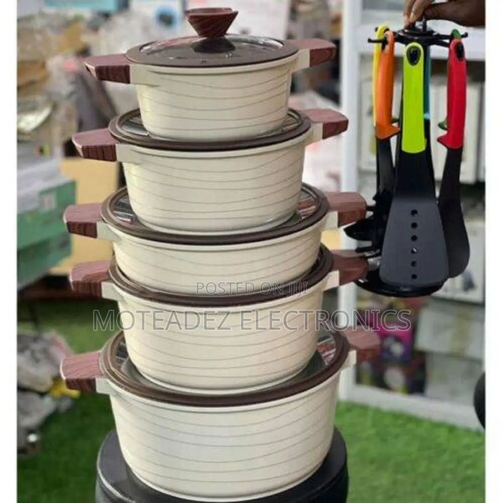Ucc Life 20pcs High Quality Die Cast Non Stick Cookware Set