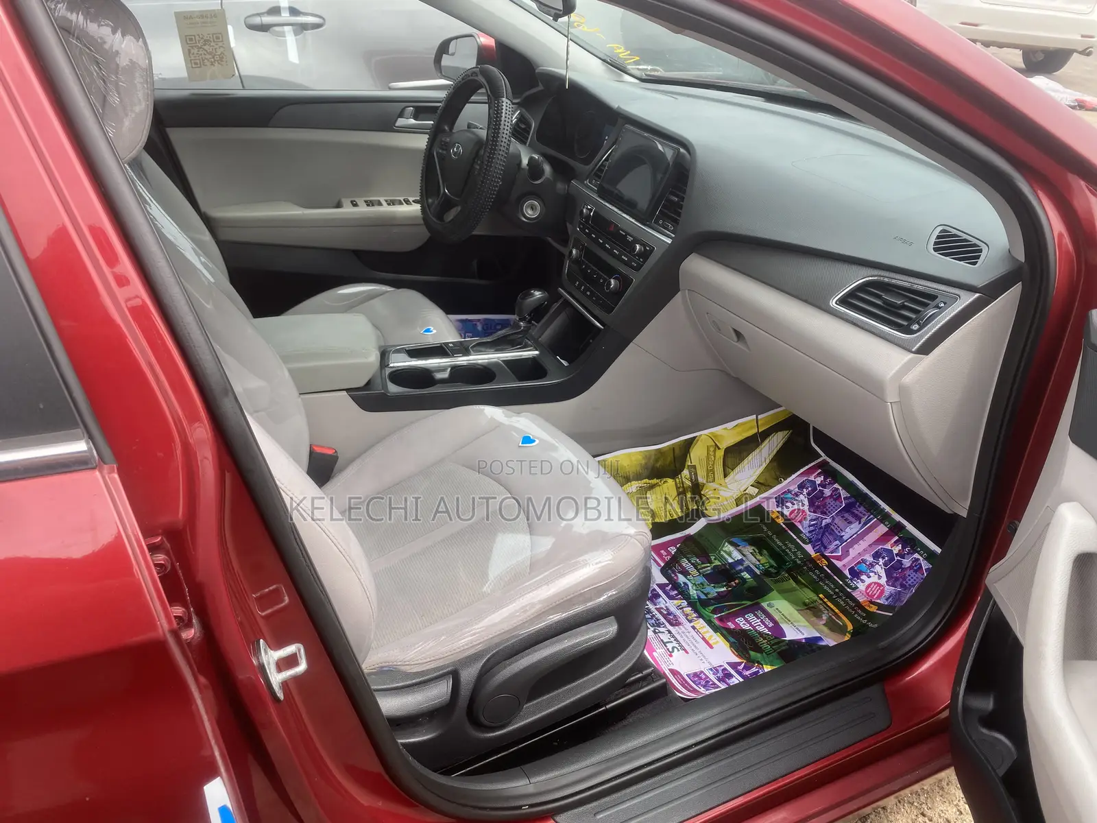 Hyundai Sonata Eco 4dr Sedan (1.6L 4cyl Turbo 7AM) 2015 Red