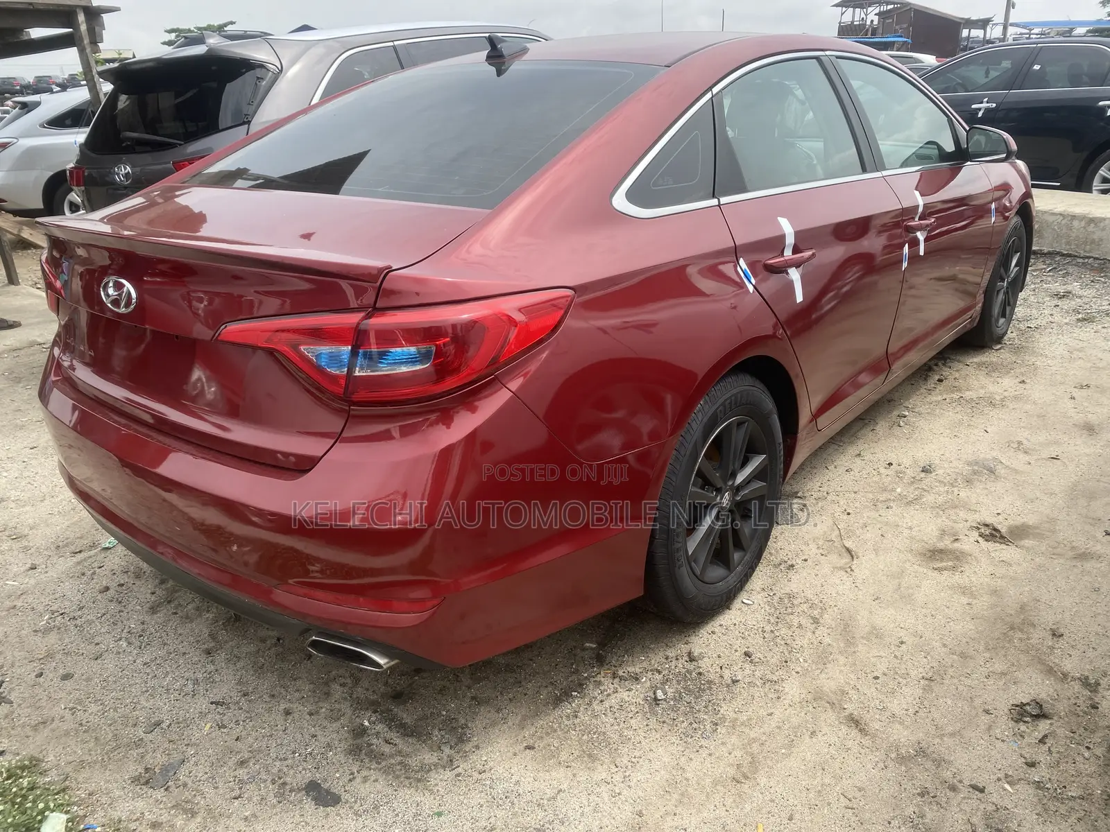 Hyundai Sonata Eco 4dr Sedan (1.6L 4cyl Turbo 7AM) 2015 Red