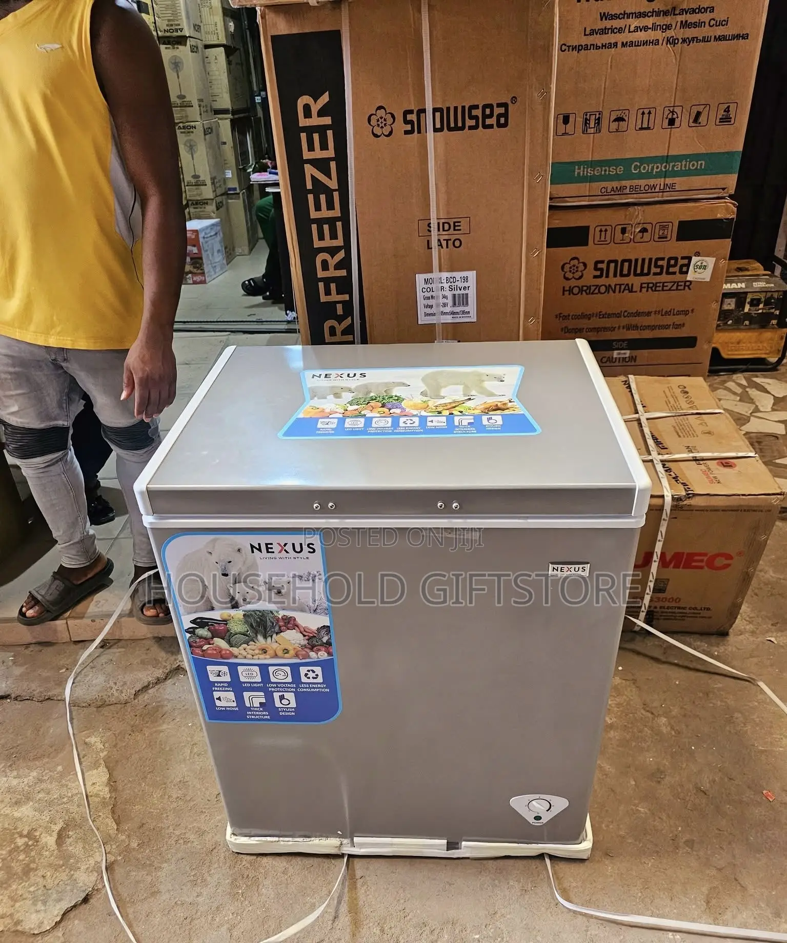 Nexus 150litres Chest Freezer
