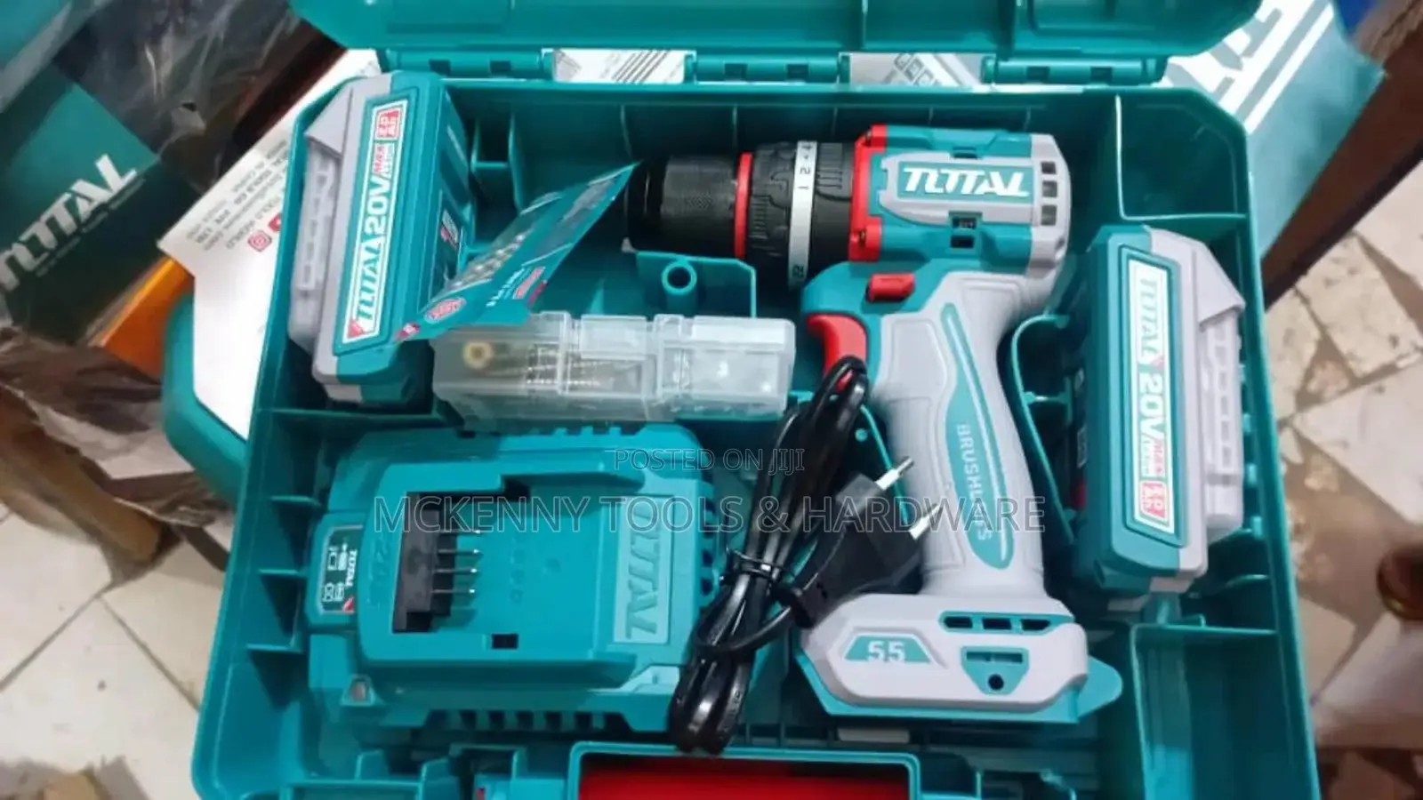 Brushless Cordless Impact Drill Li-Ion 20v / 2ah / 66nm Bl M