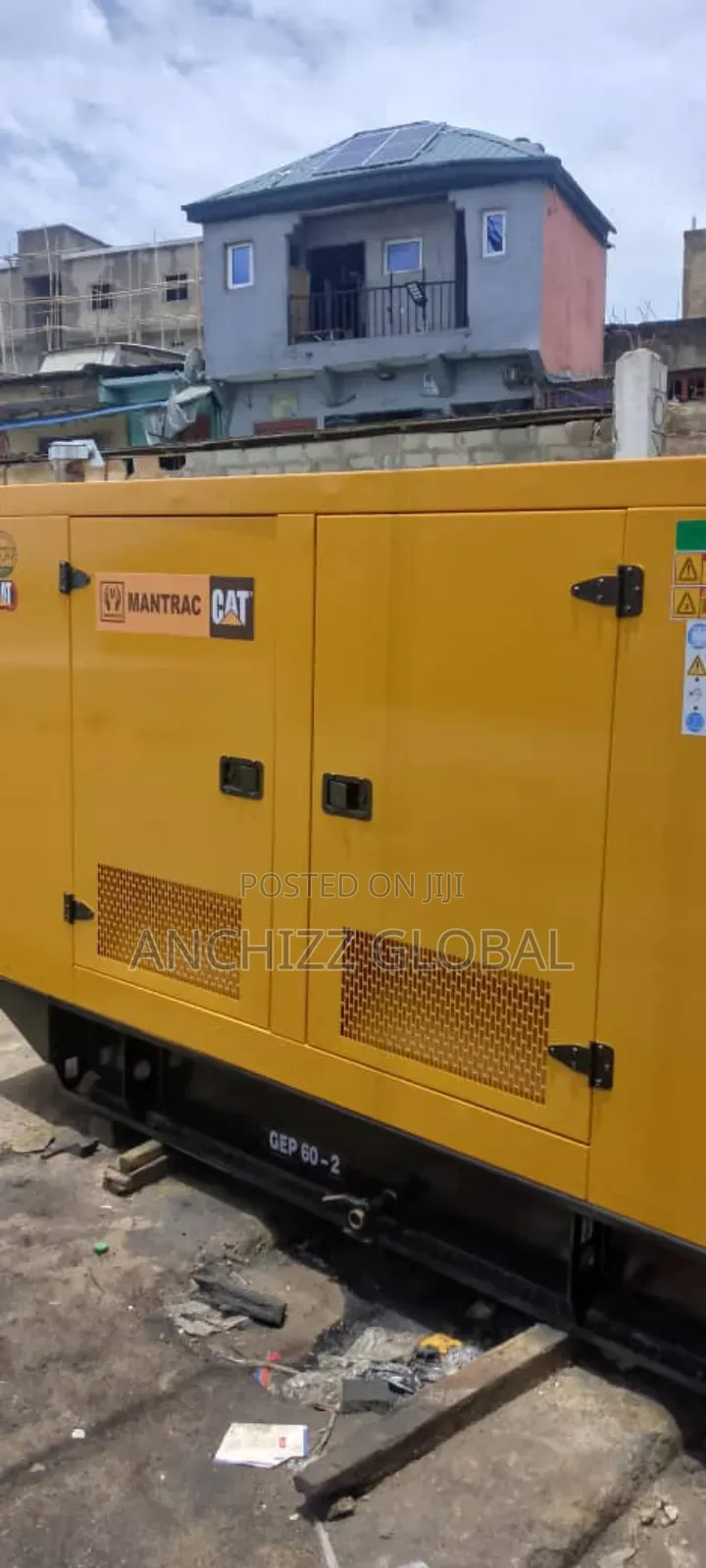 Cat 60kva Soundproof With Standard Alternator