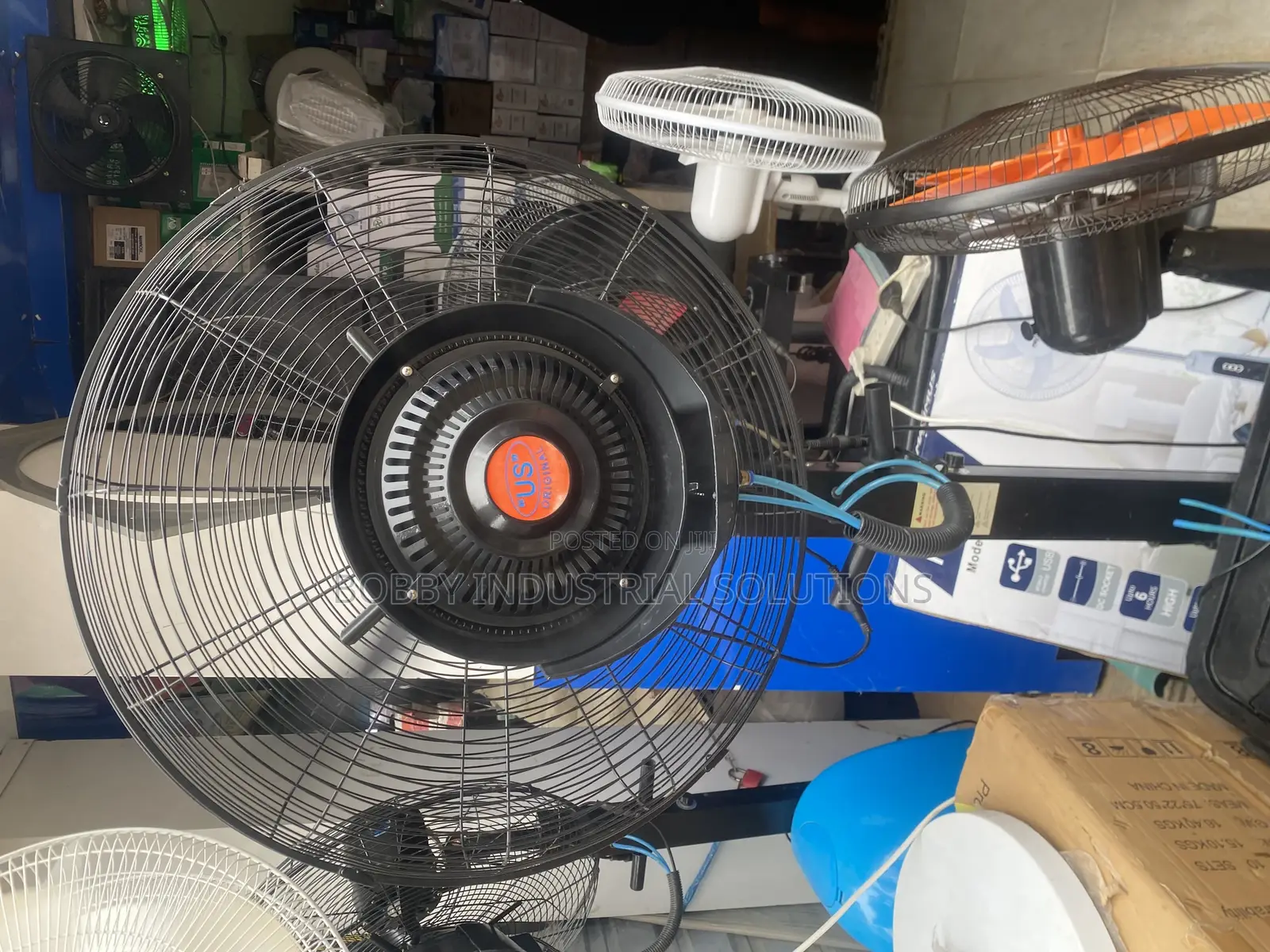 26" Industrial Standing Water Ac/Mist Fan- 150w