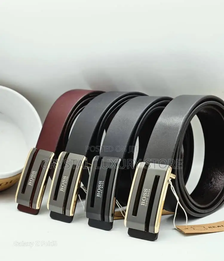 High Quality Luxury Men Genuine Leather Belt