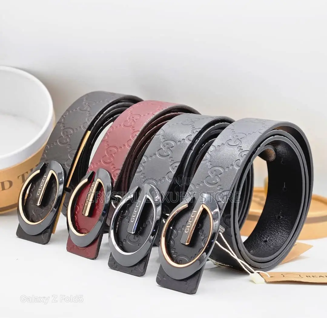 High Quality Luxury Men Genuine Leather Belt