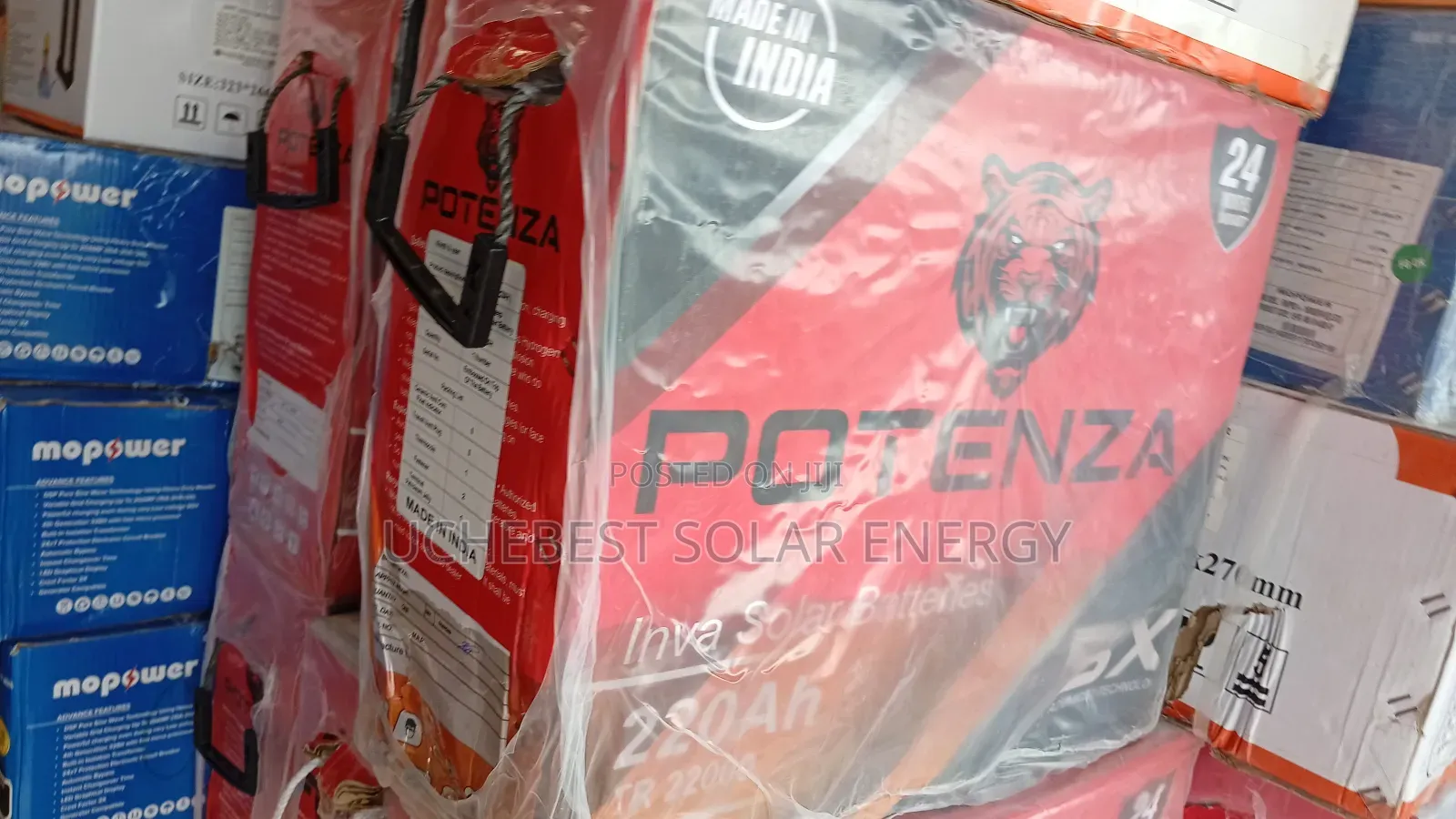 220ah/12v Potenza Tubular Battery