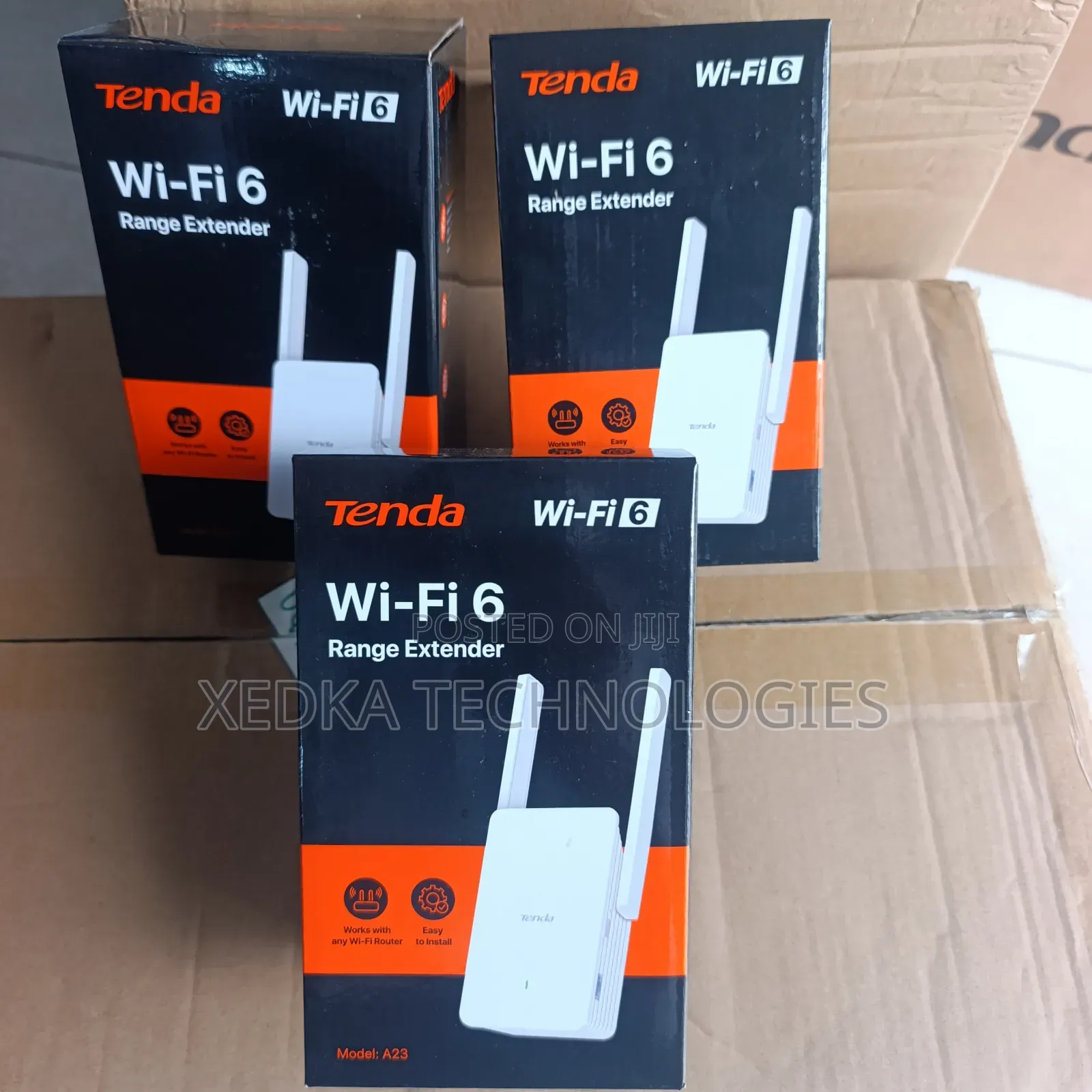 Tenda Wifi 6 Bual Band Universal Range Extender/Repeater