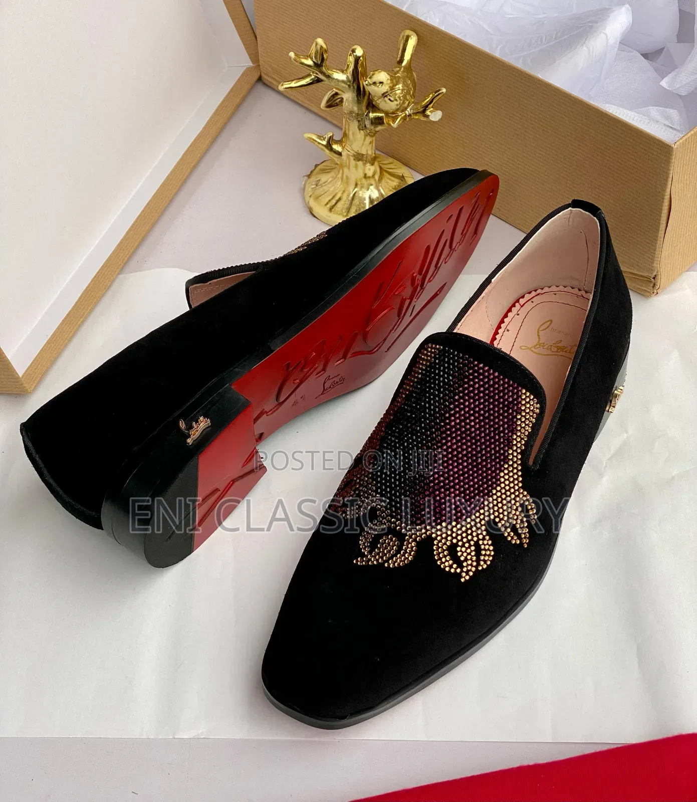 Original Luxury Suede Leather Shoes Roberto Cavalli