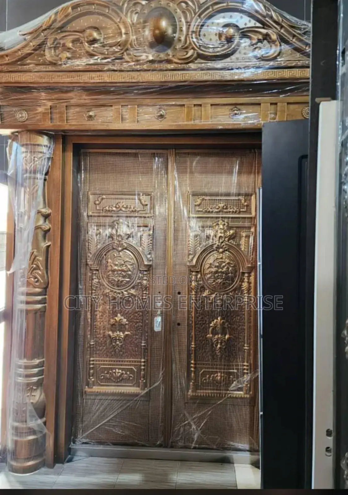 Royal Entrance Security Anti Corrosive Door 1.8mx2.4 6ftx8ft