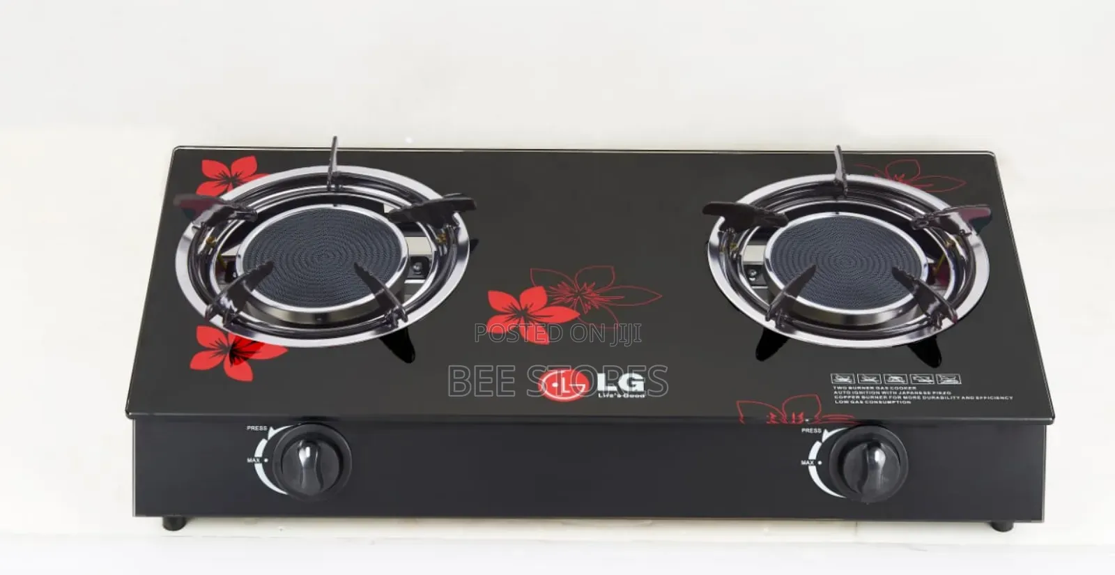 Lg Tabe Gas Cooker Double Burner