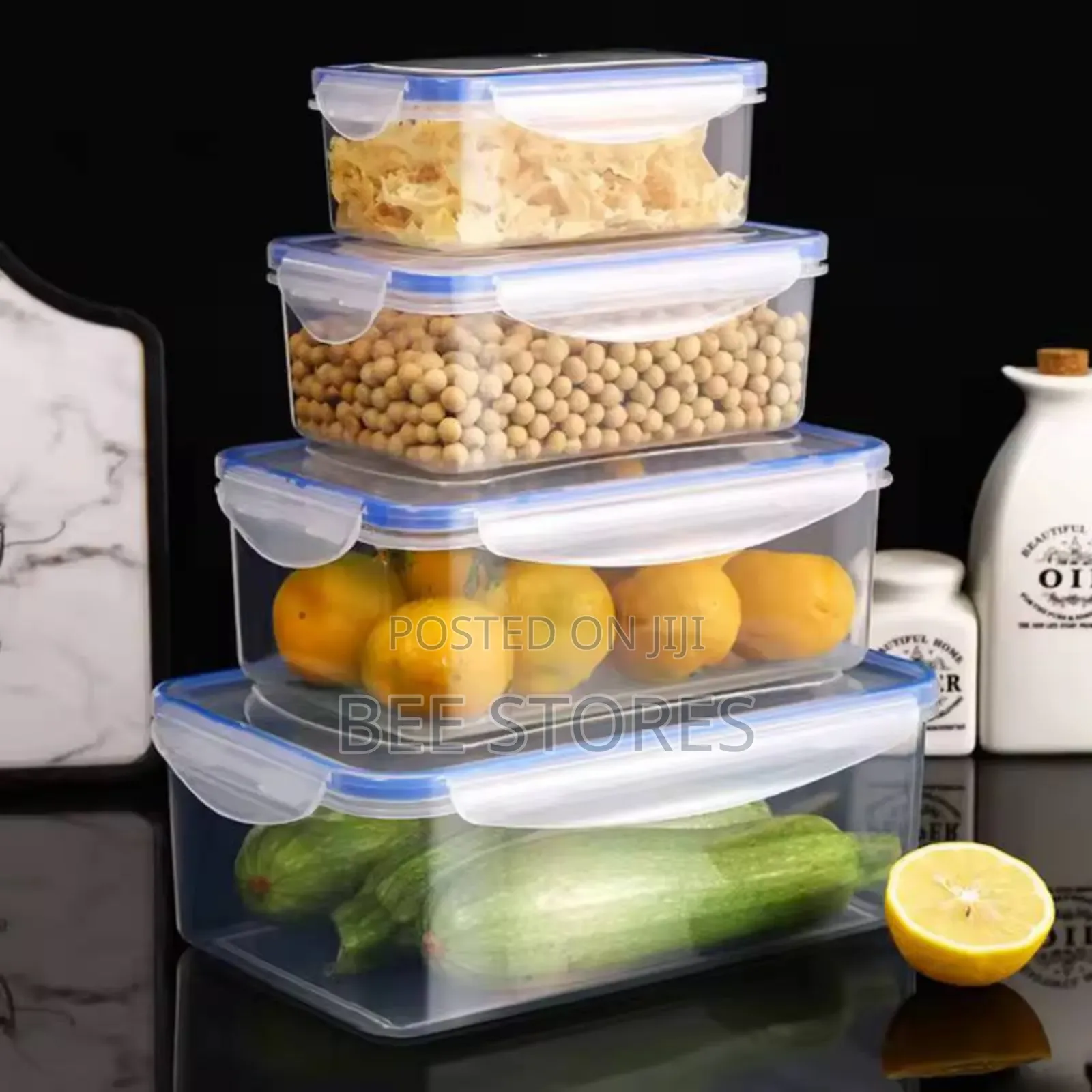 4in1 Food Container Storage Bowls