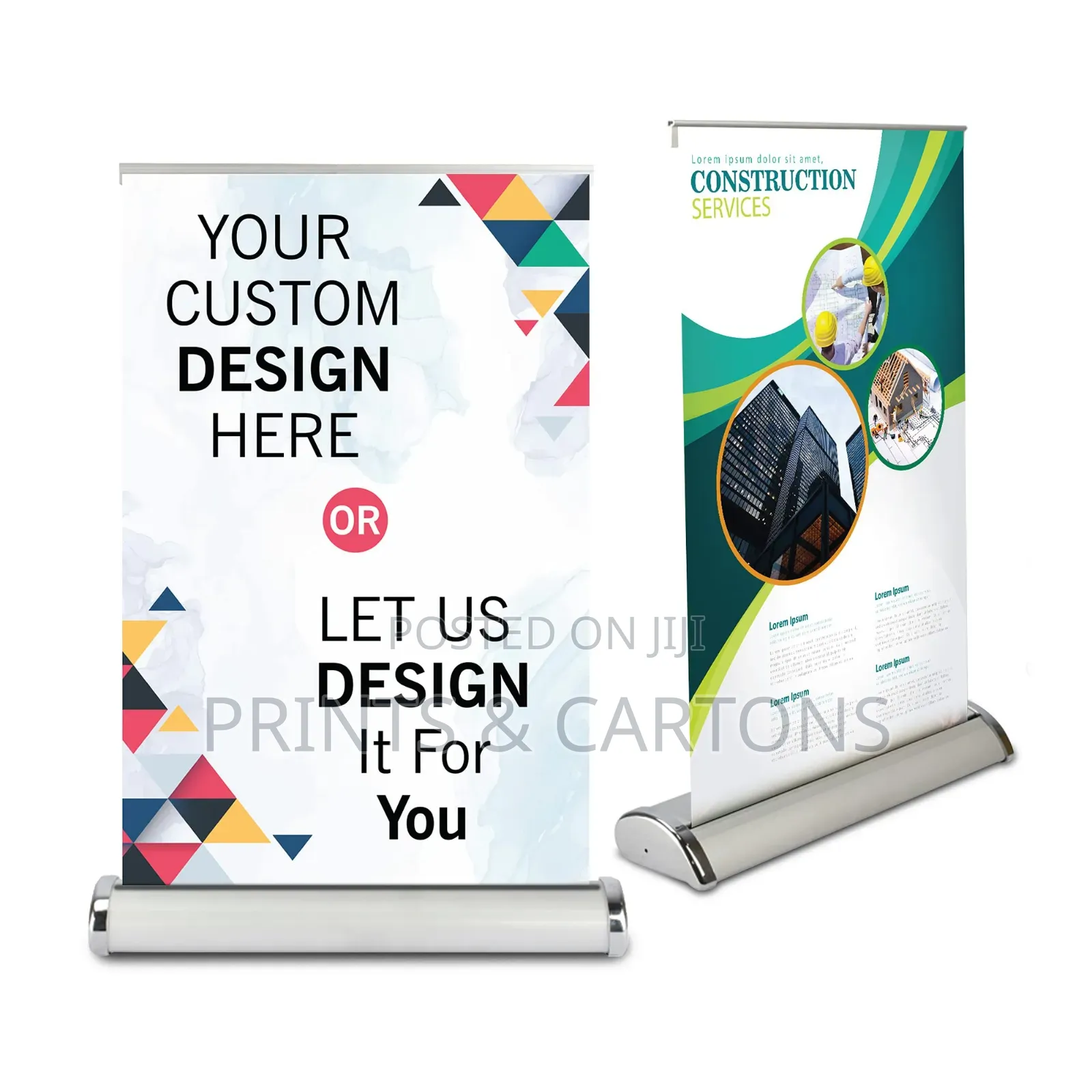 Desk Mini Rollup Banner Branding for Restaurants. #$