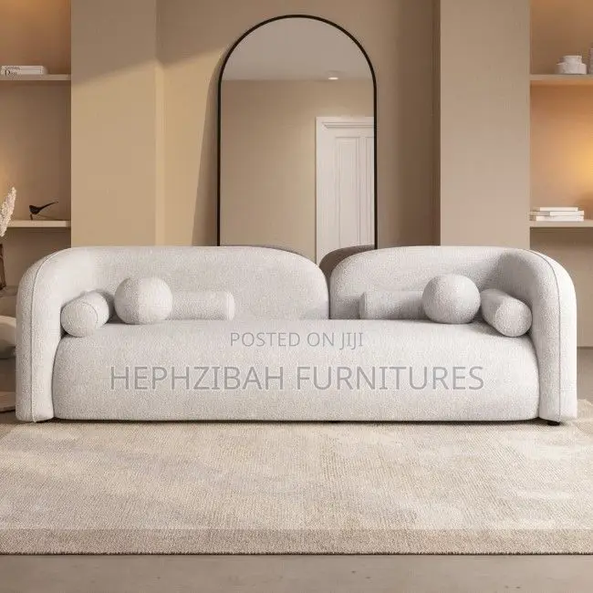 3 Seater Modern Fabric Sofa