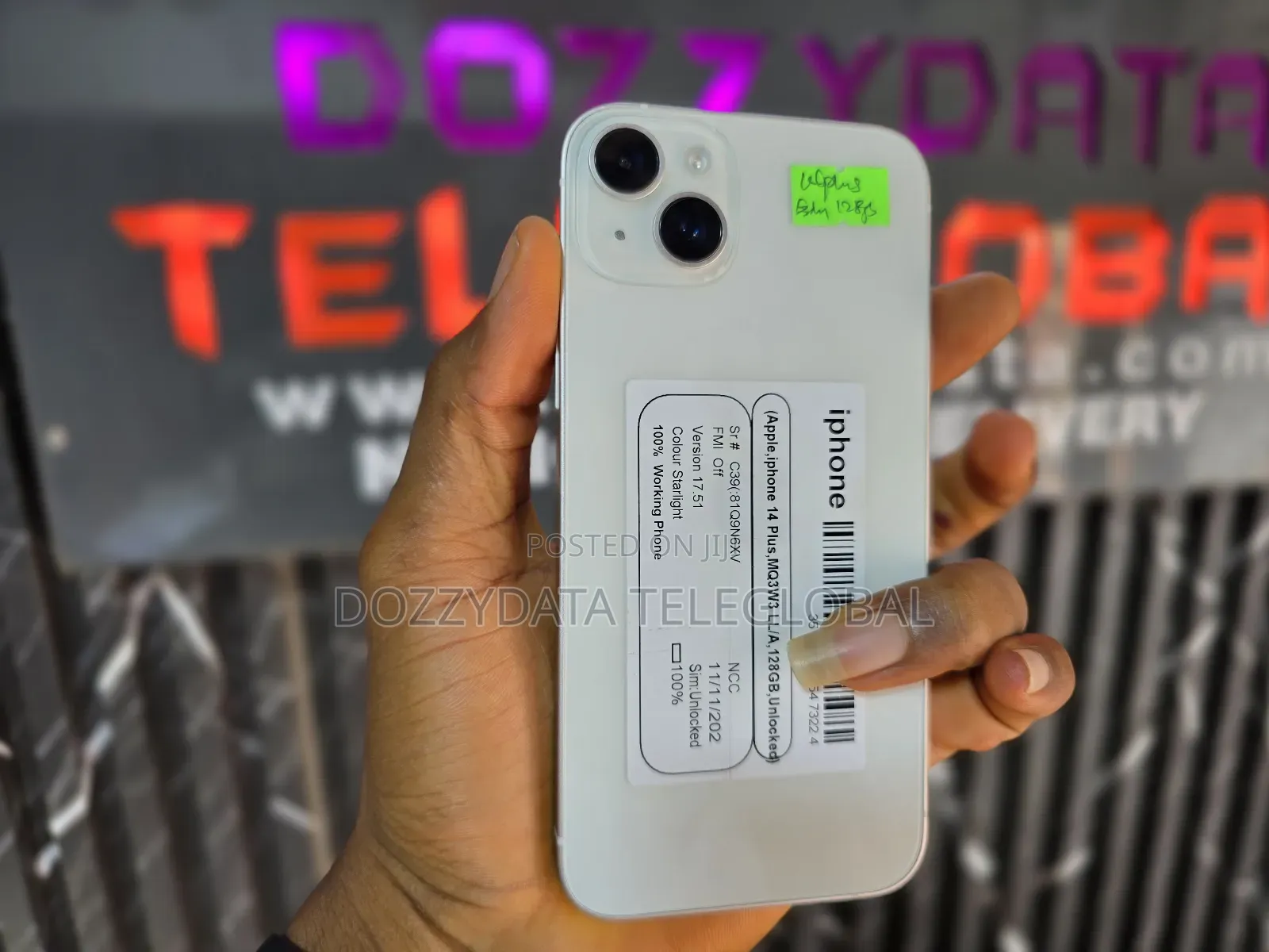 Apple iPhone 14 Plus 128 GB White