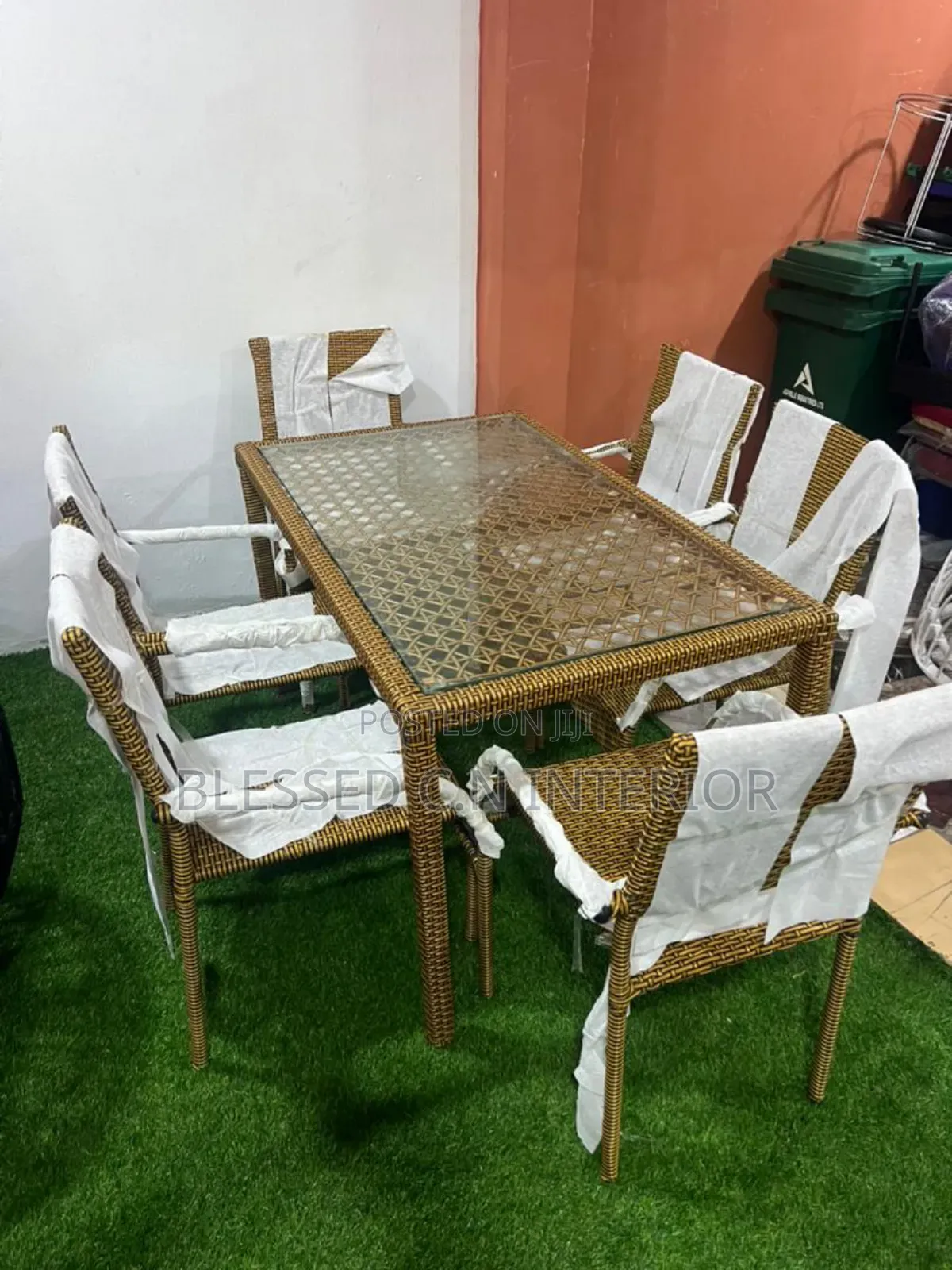 Classic Bar/Events Rattan Chairs Set