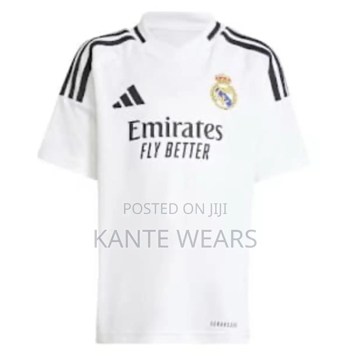 Adidas Kids Real Madrid 2024/2025 Home Jersey - Top Shorts