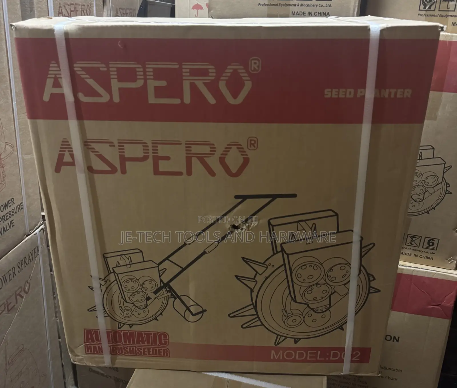 Aspero Automatic Hand-Push Seed Planter