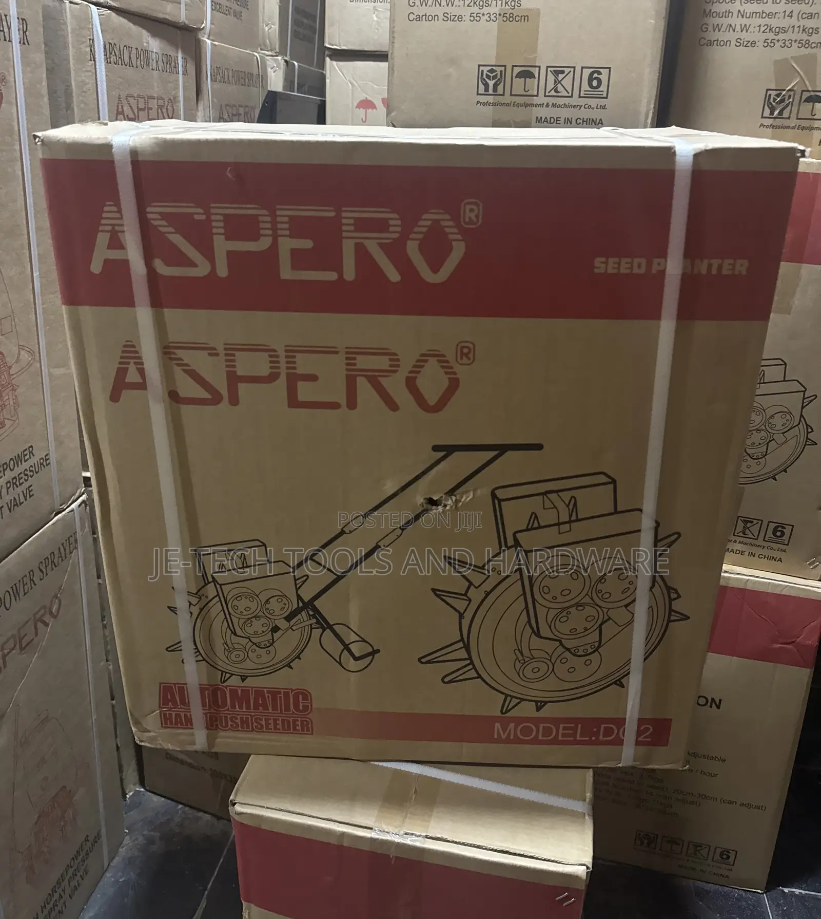Aspero Automatic Hand-Push Seed Planter