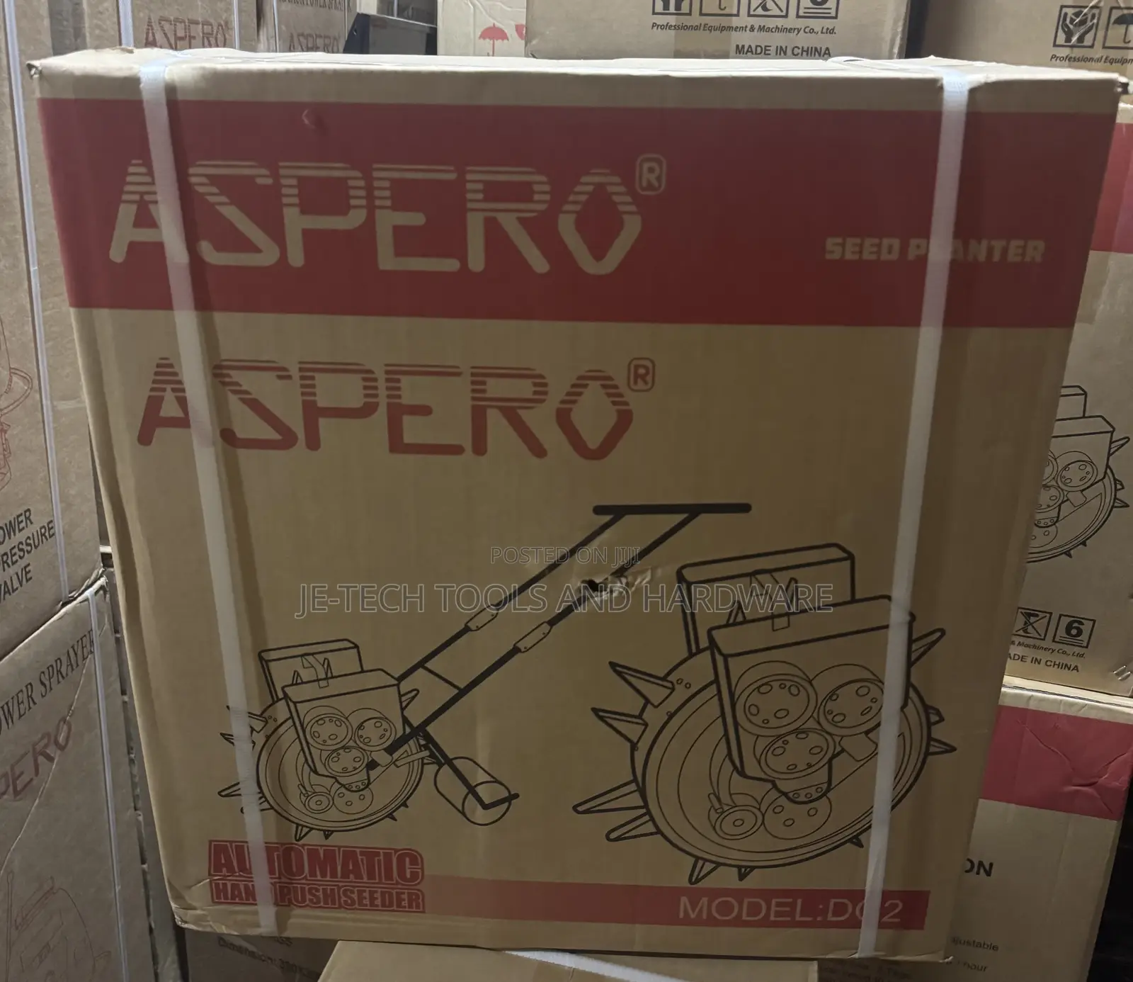 Aspero Automatic Hand-Push Seed Planter